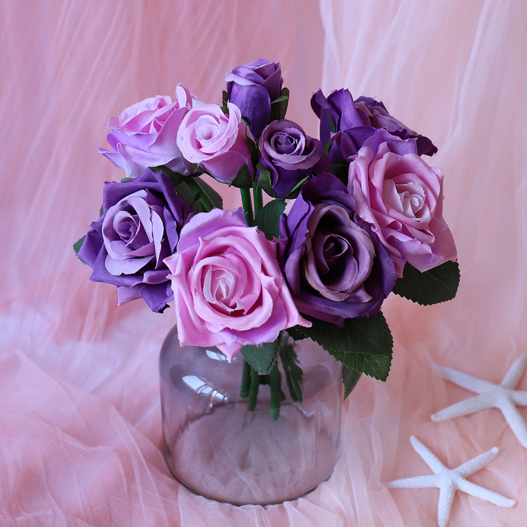 Small Artificial Flower Bouquet for Home Decor DIY Wedding Flowers