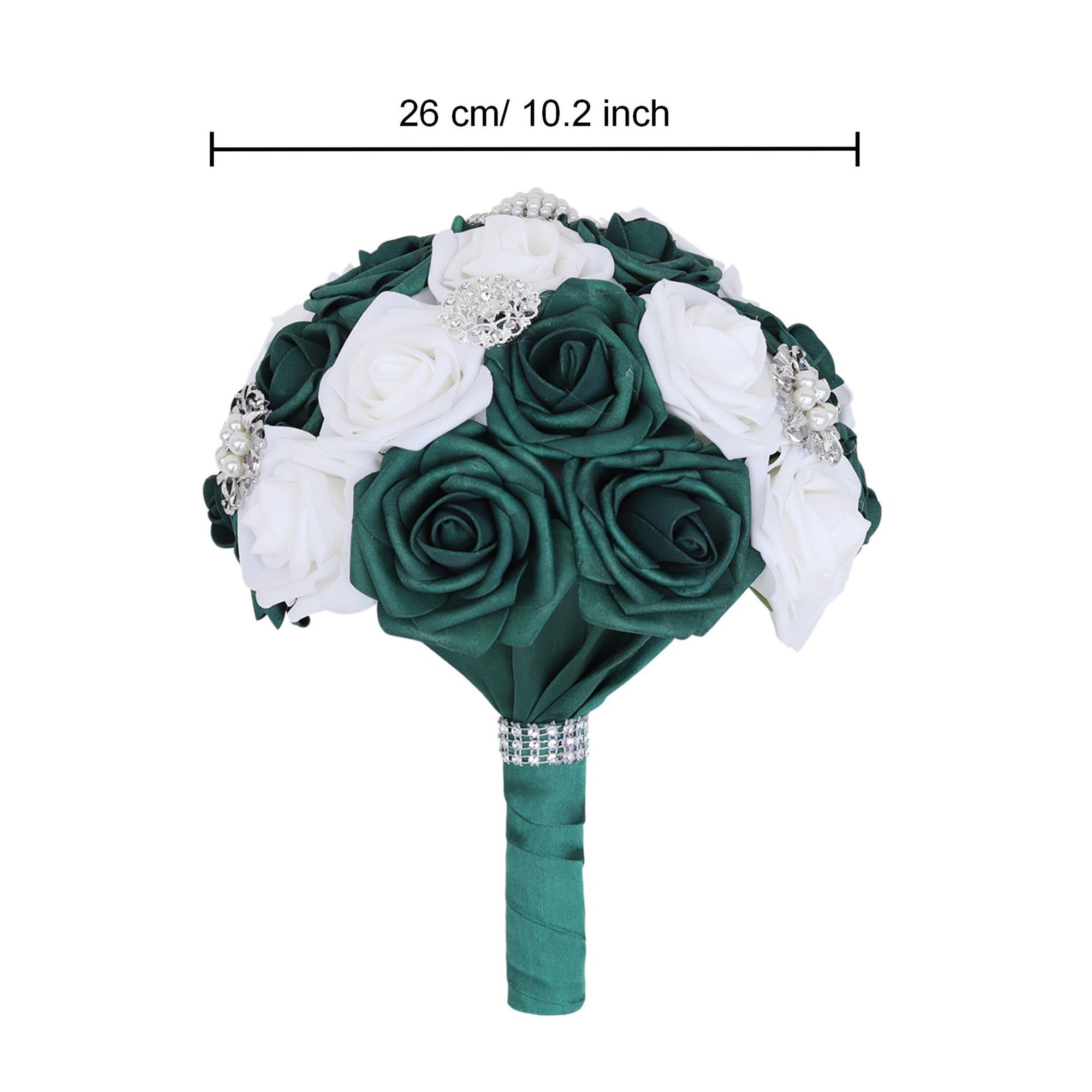 Emerald Green Wedding Bouquet Package
