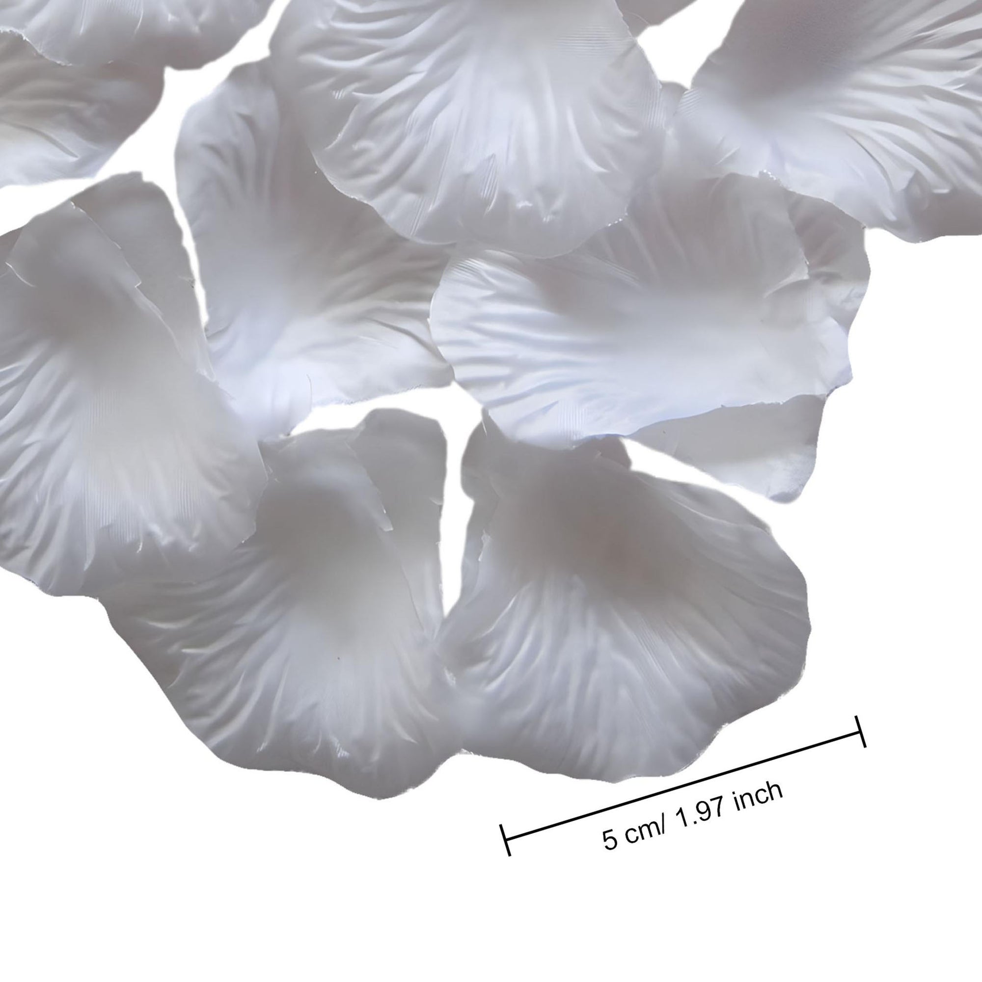 White Rose Petals Bulk Silk Flower Petals for Wedding Confetti