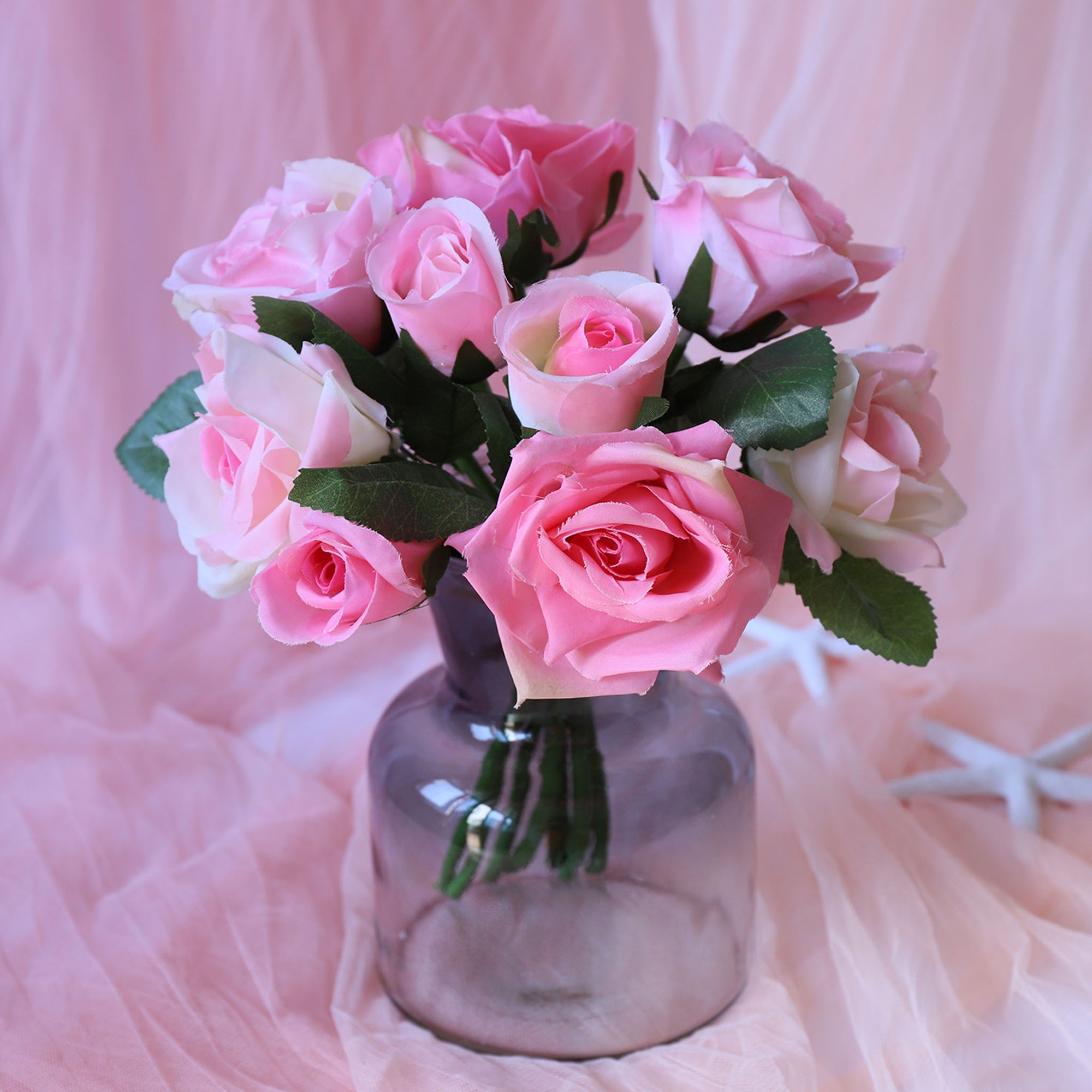 Small Artificial Flower Bouquet for Home Decor DIY Wedding Flowers