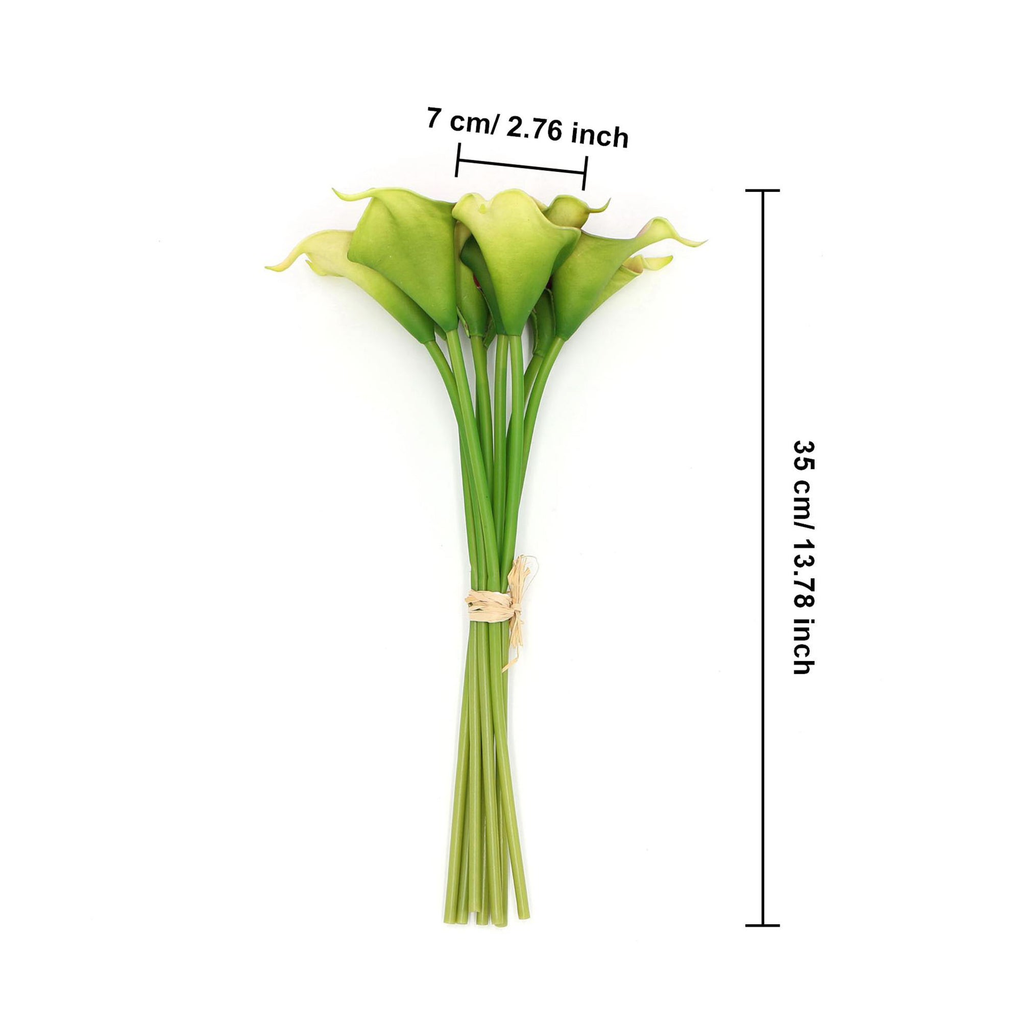 Plum Purple Calla Lily Bouquet Latex Calla Lilies Artificial Flowers