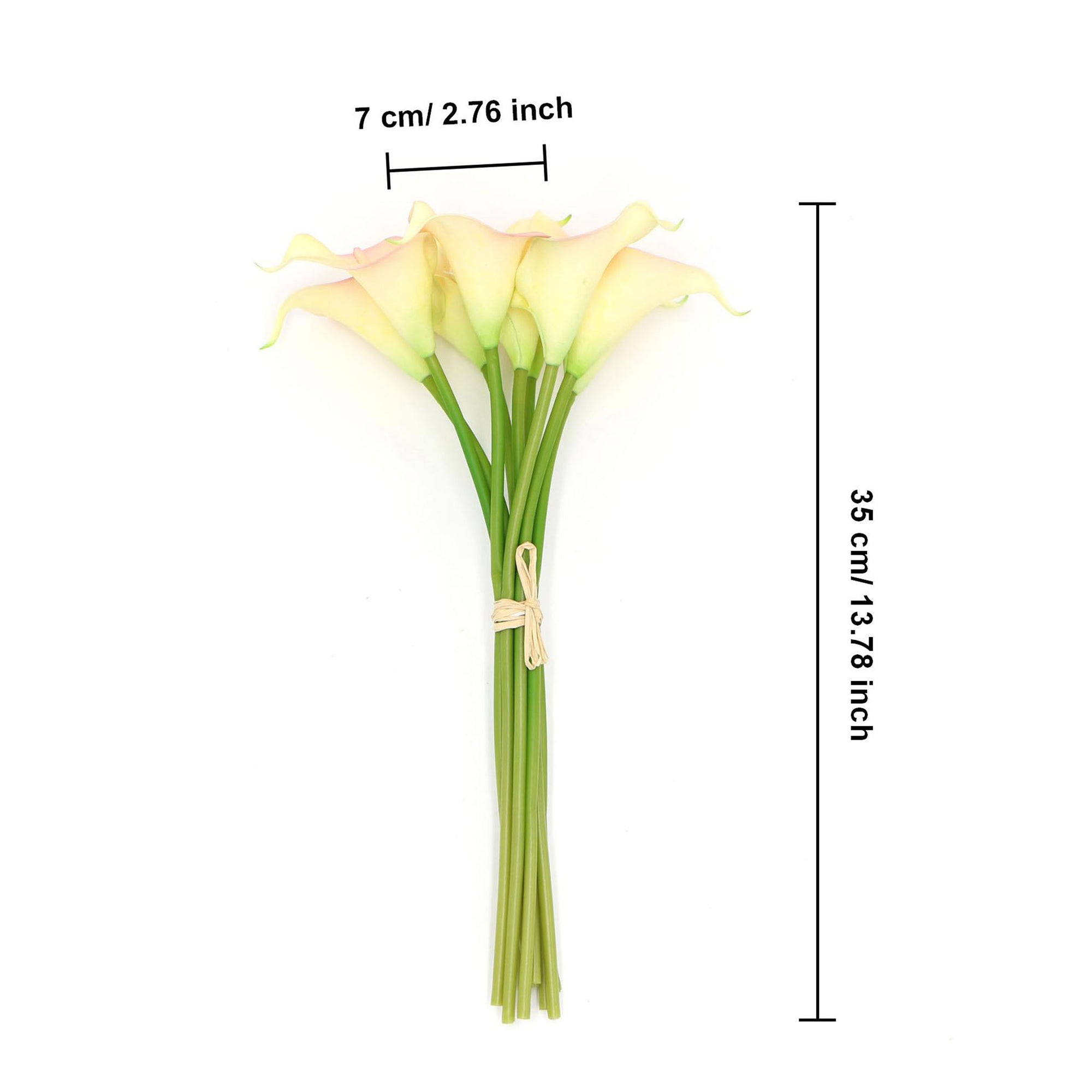 Light Pink Calla Lilies Bouquet Wedding Flowers DIY Crafts