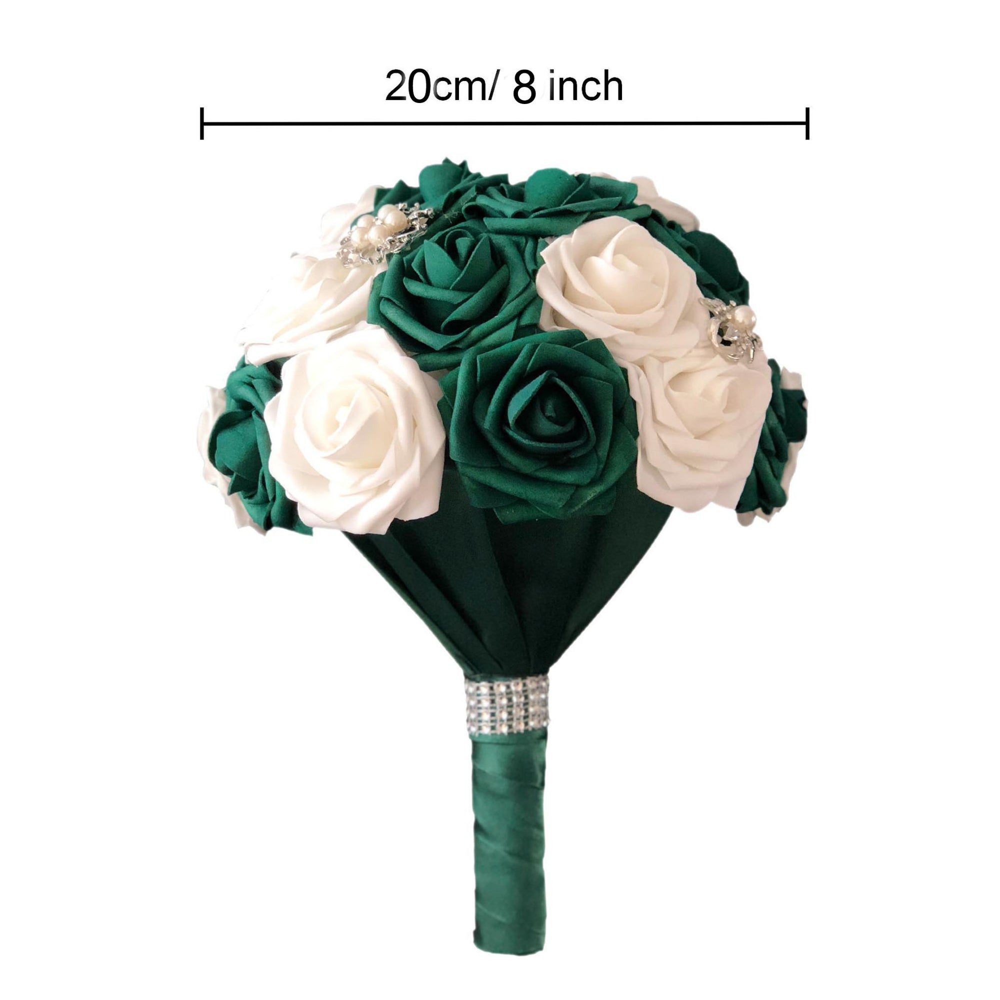 Emerald Green Wedding Bouquet Package