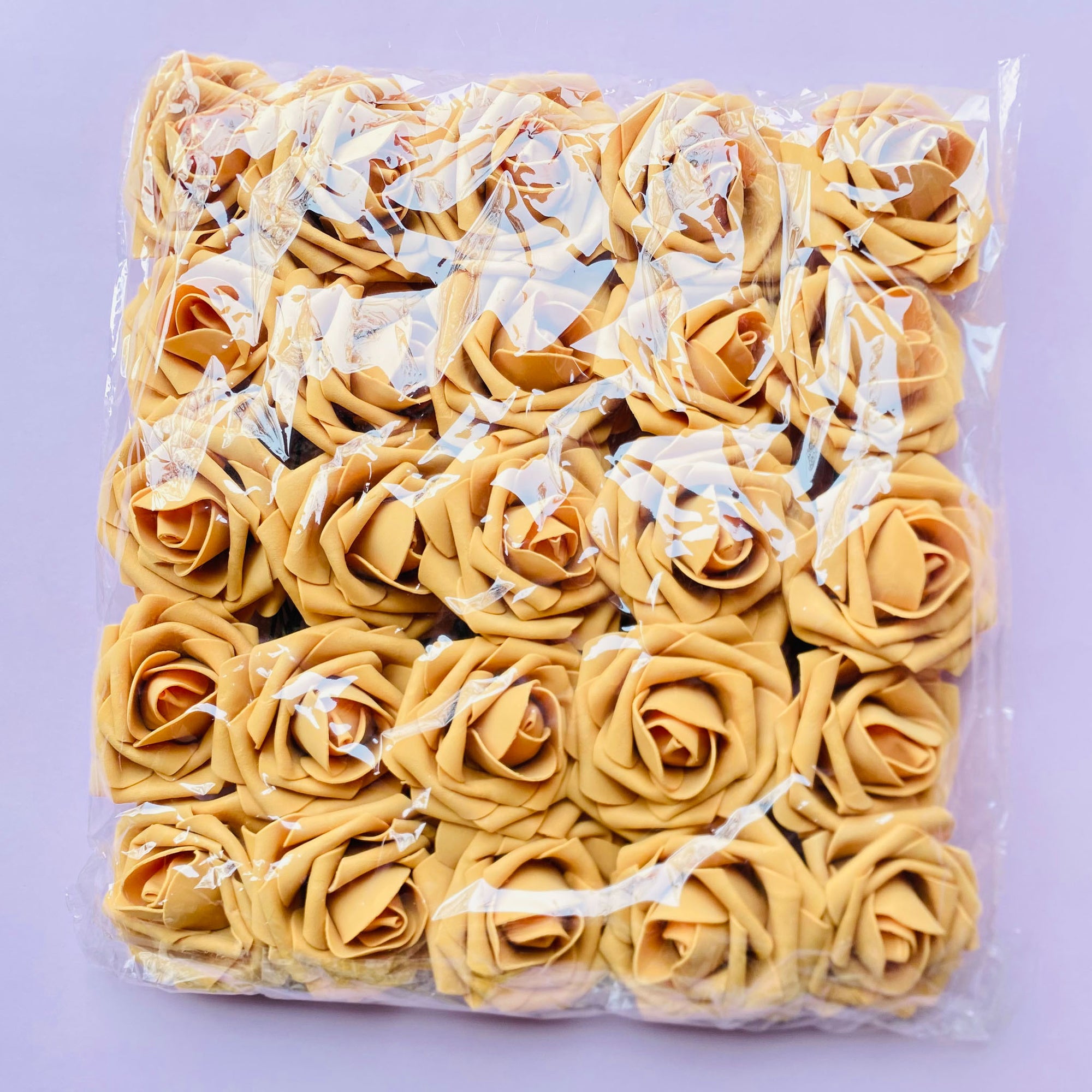Mustard Wedding Flowers Artificial Roses for Bridal