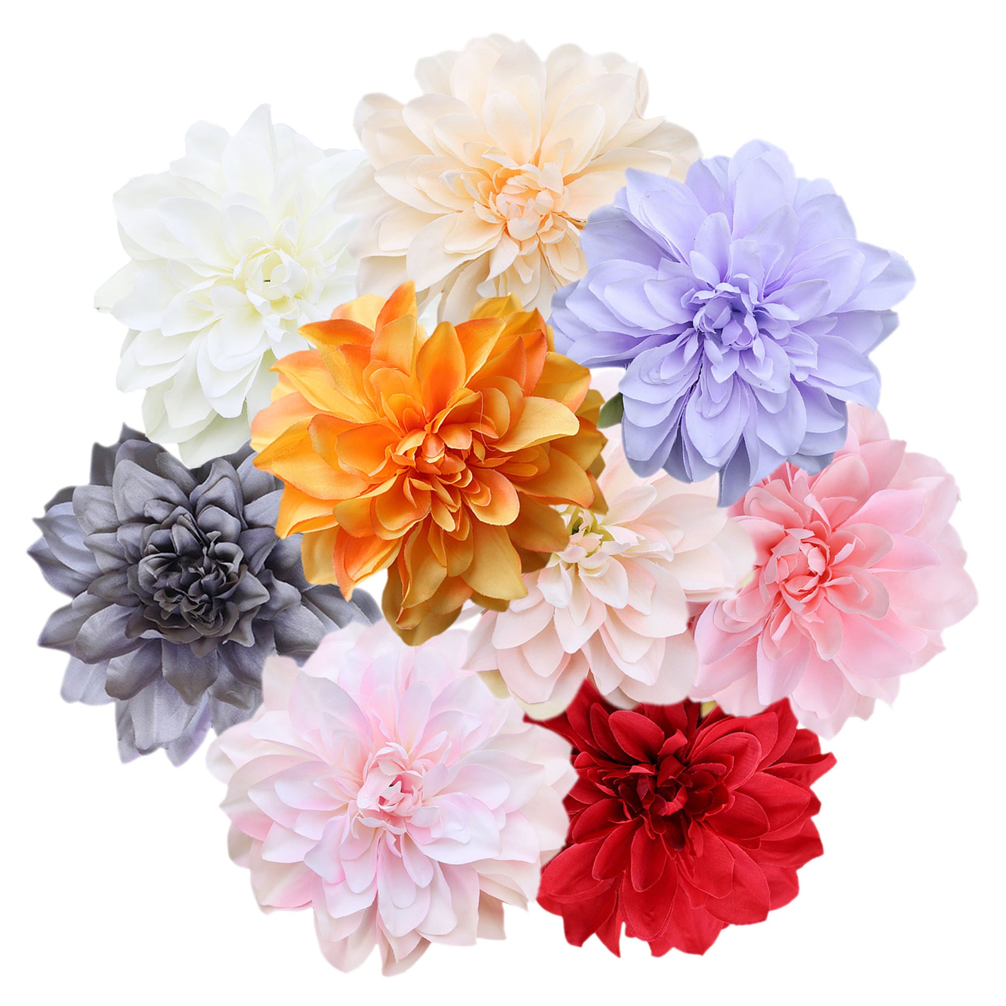 Artificial Silk Flower Large Dahlia
