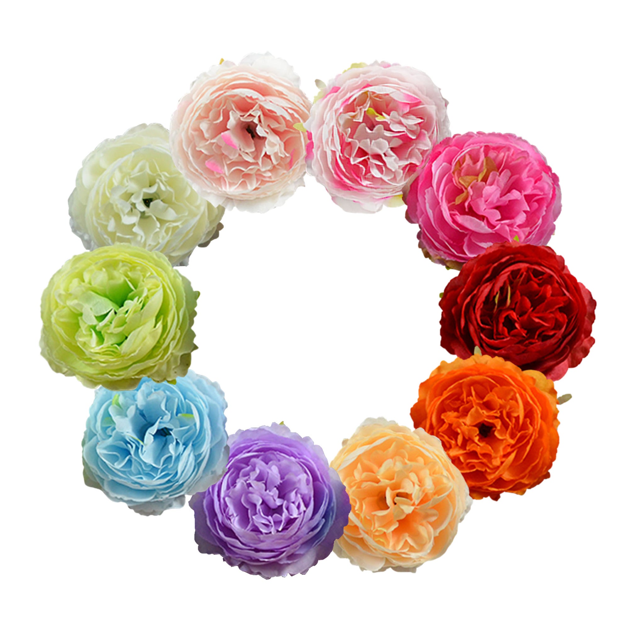 Bulk Fake Peony Flowers Wholesale Silk Peony 50pcs