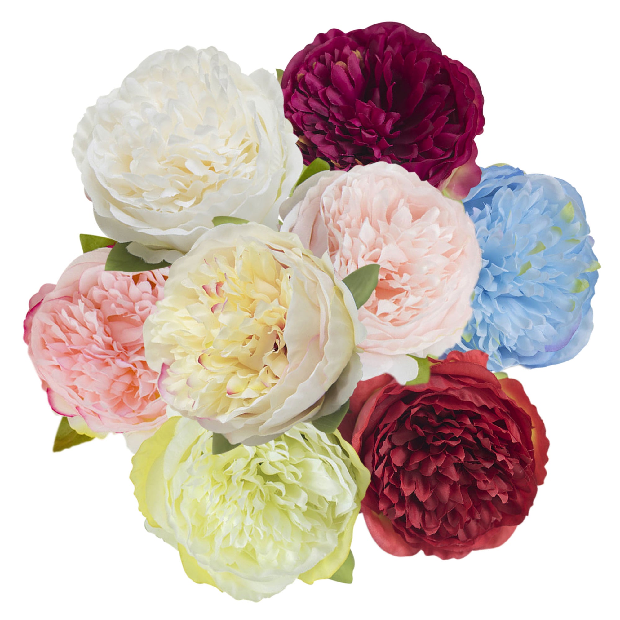 Wholesale Silk Peony Flower Heads Bulk Peonies