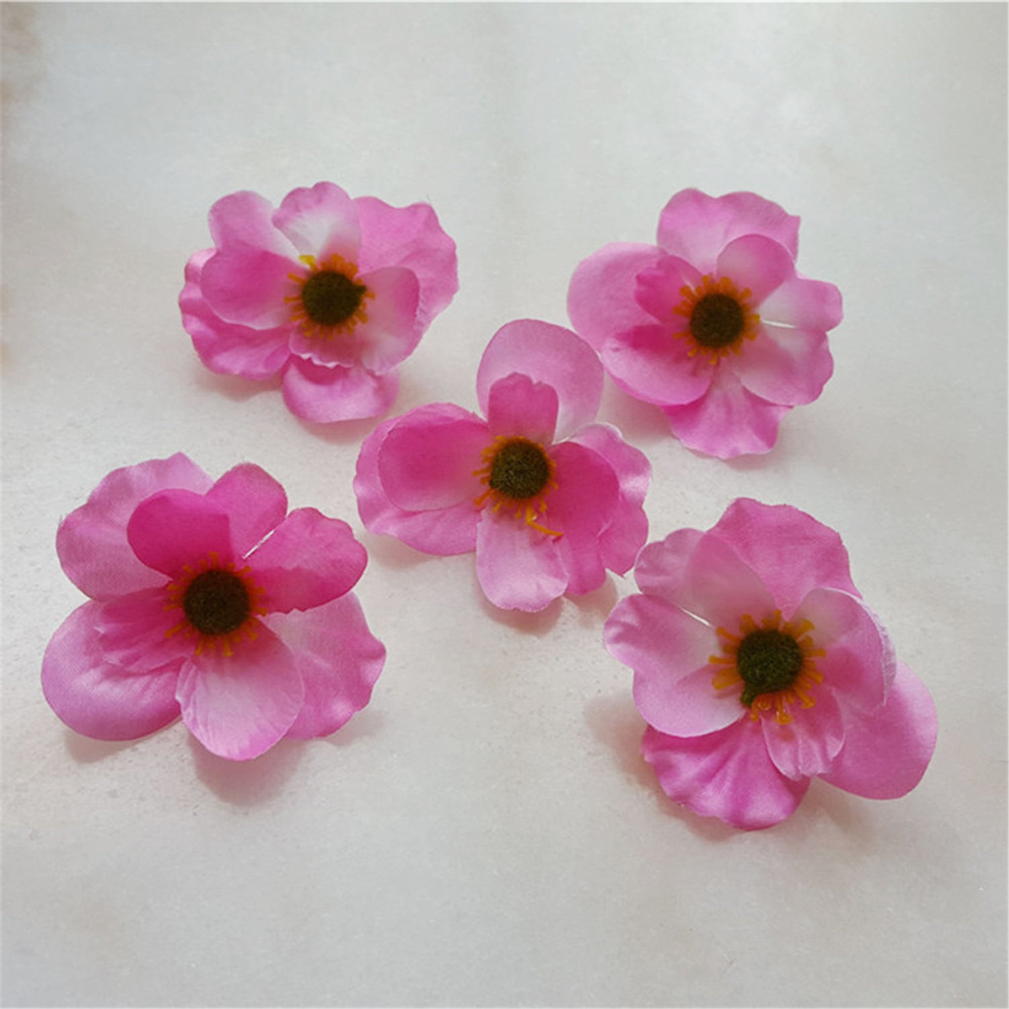 Silk Poppy Flowers Artificial Anemones