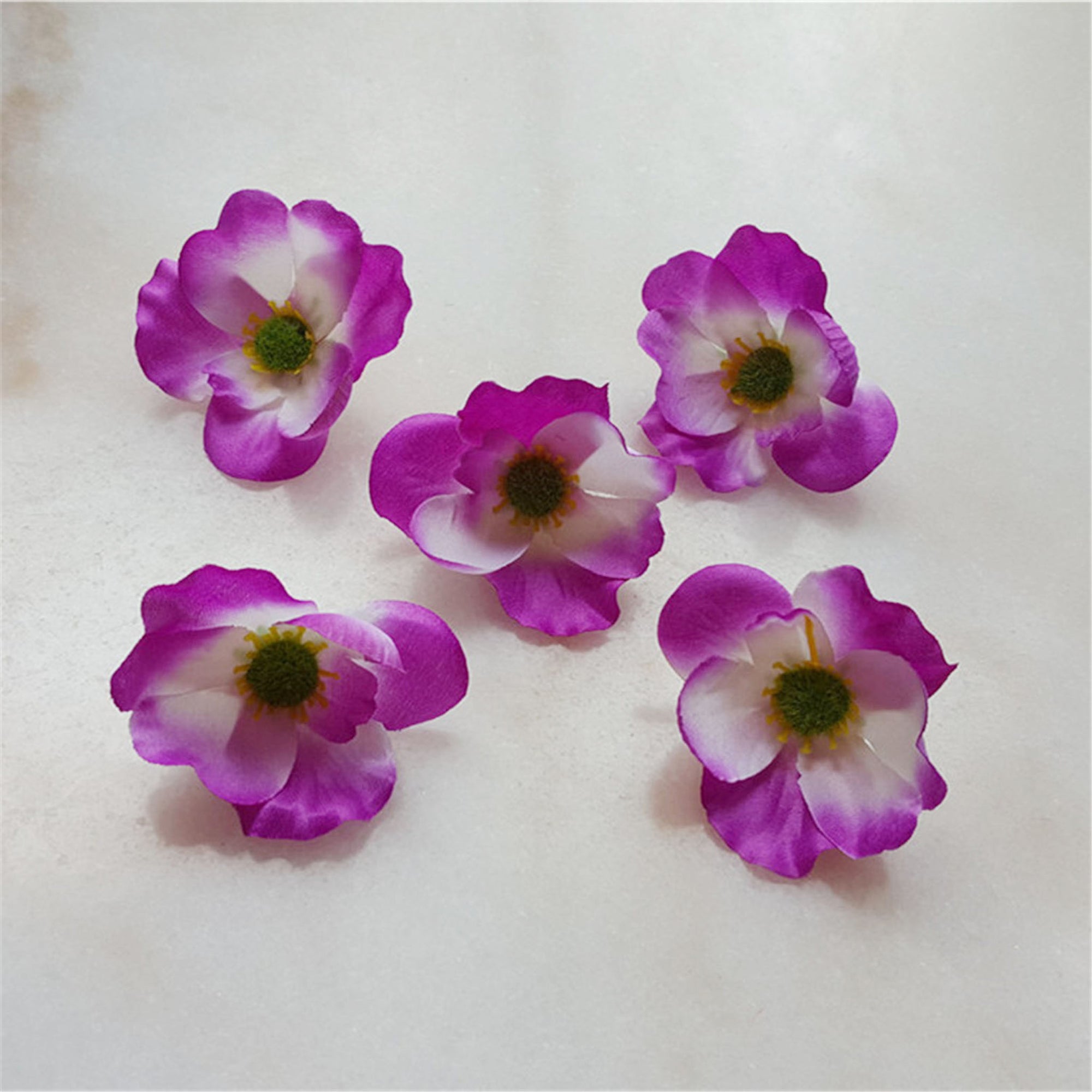 Silk Poppy Flowers Artificial Anemones