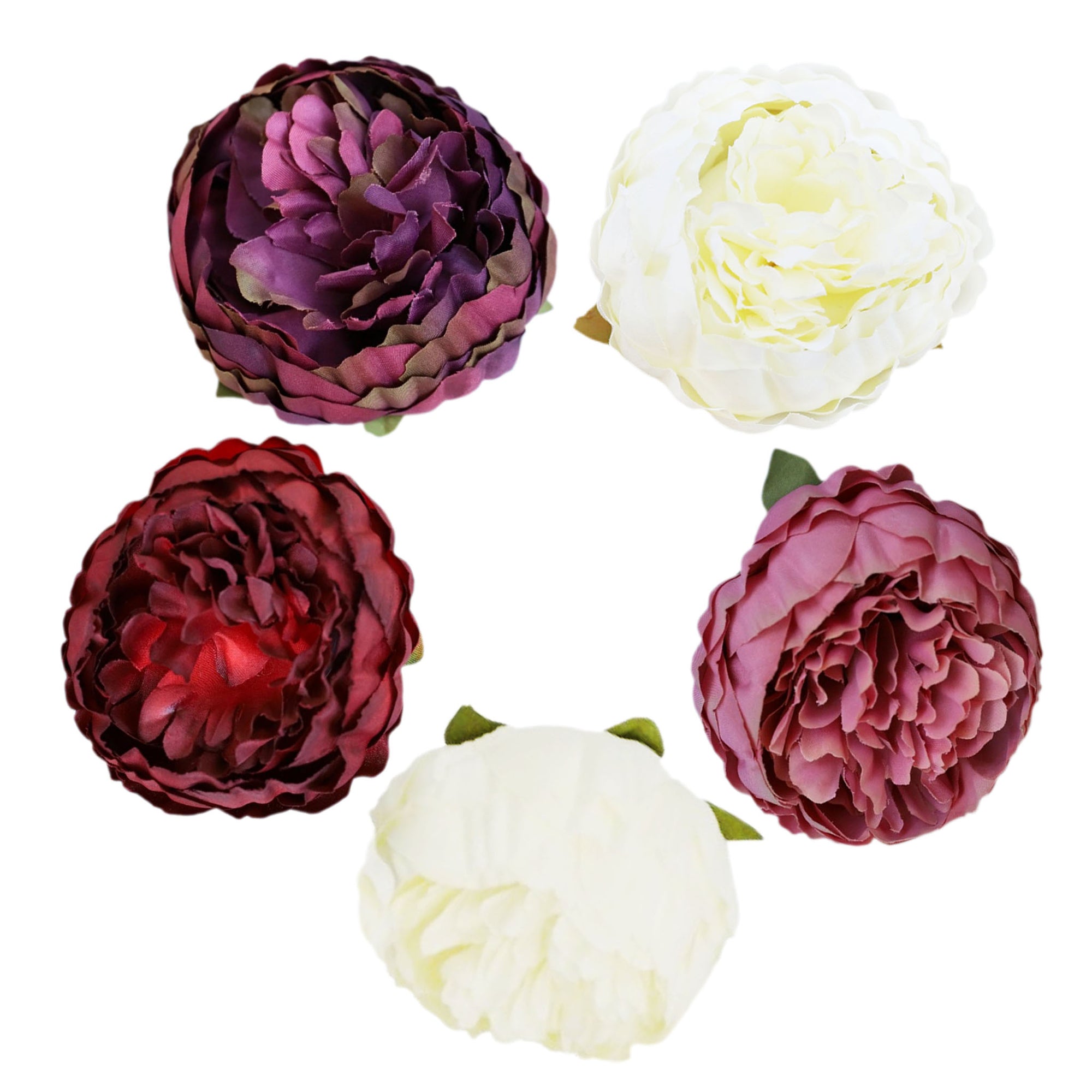 Wholesale Silk Peony Flower Heads Bulk Flowers
