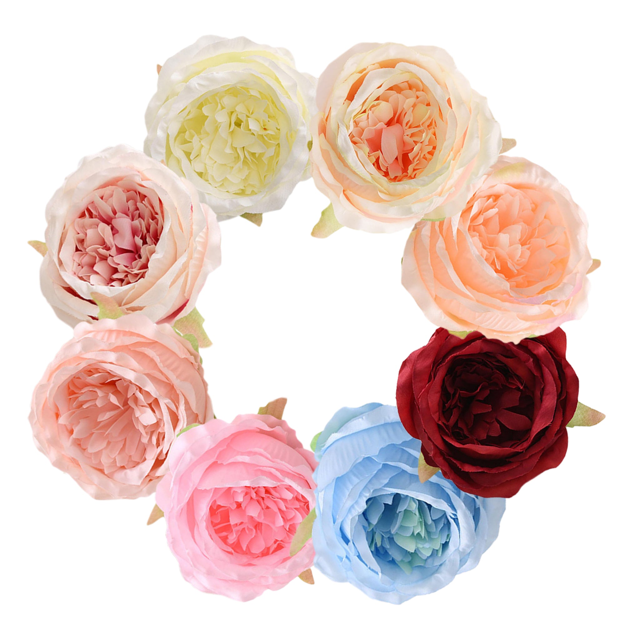 Wholesale Silk Flowers Artificial Peony Flowers 100pcs
