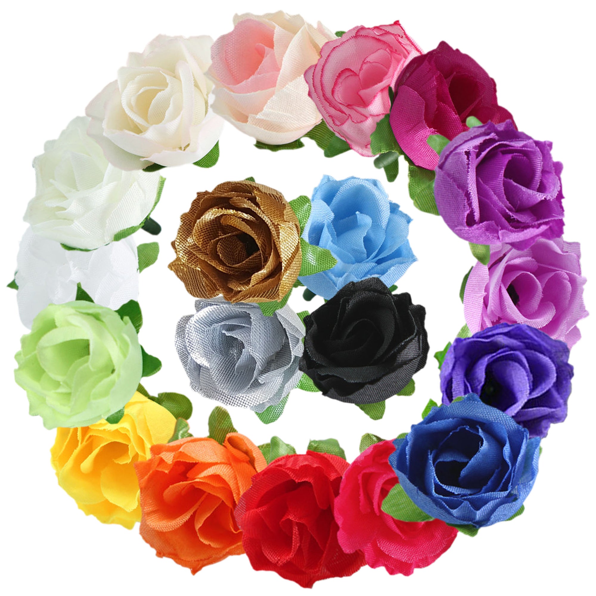 Wholesale Silk Flowers Mini Roses Bulk Craft Artificial Flowers