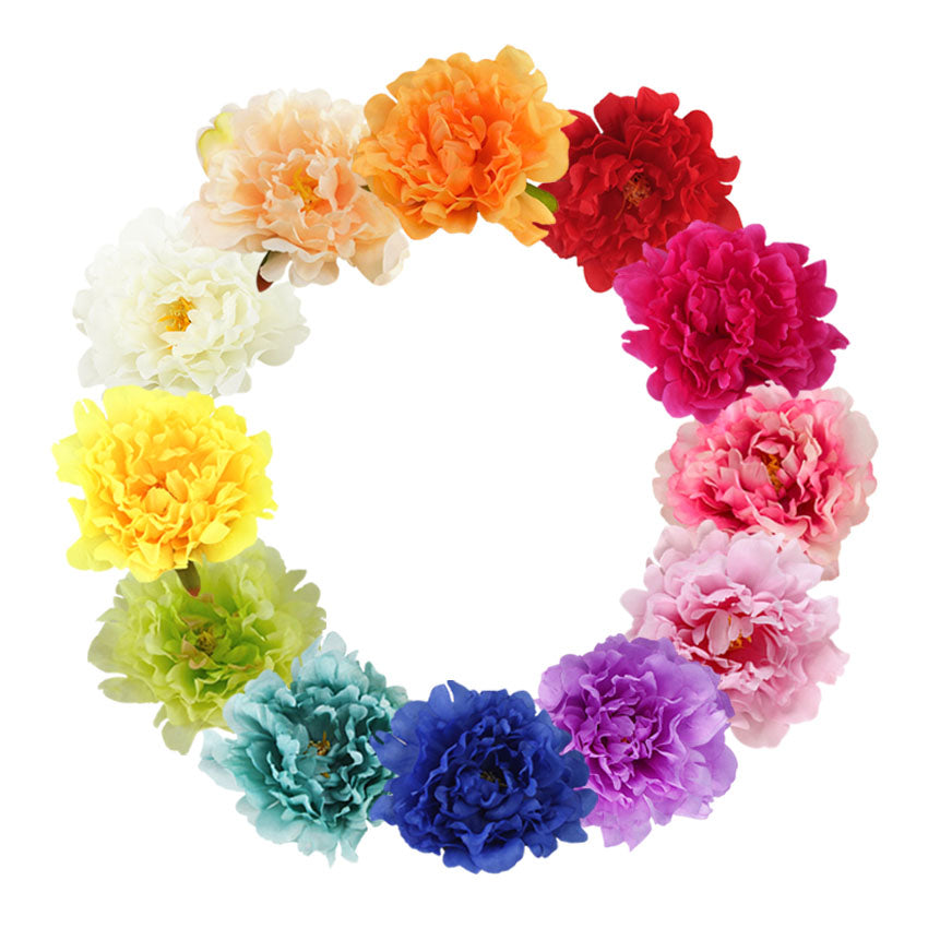 Large Peony Flower Heads 50 Bulk for Flowe Wall Backdrops