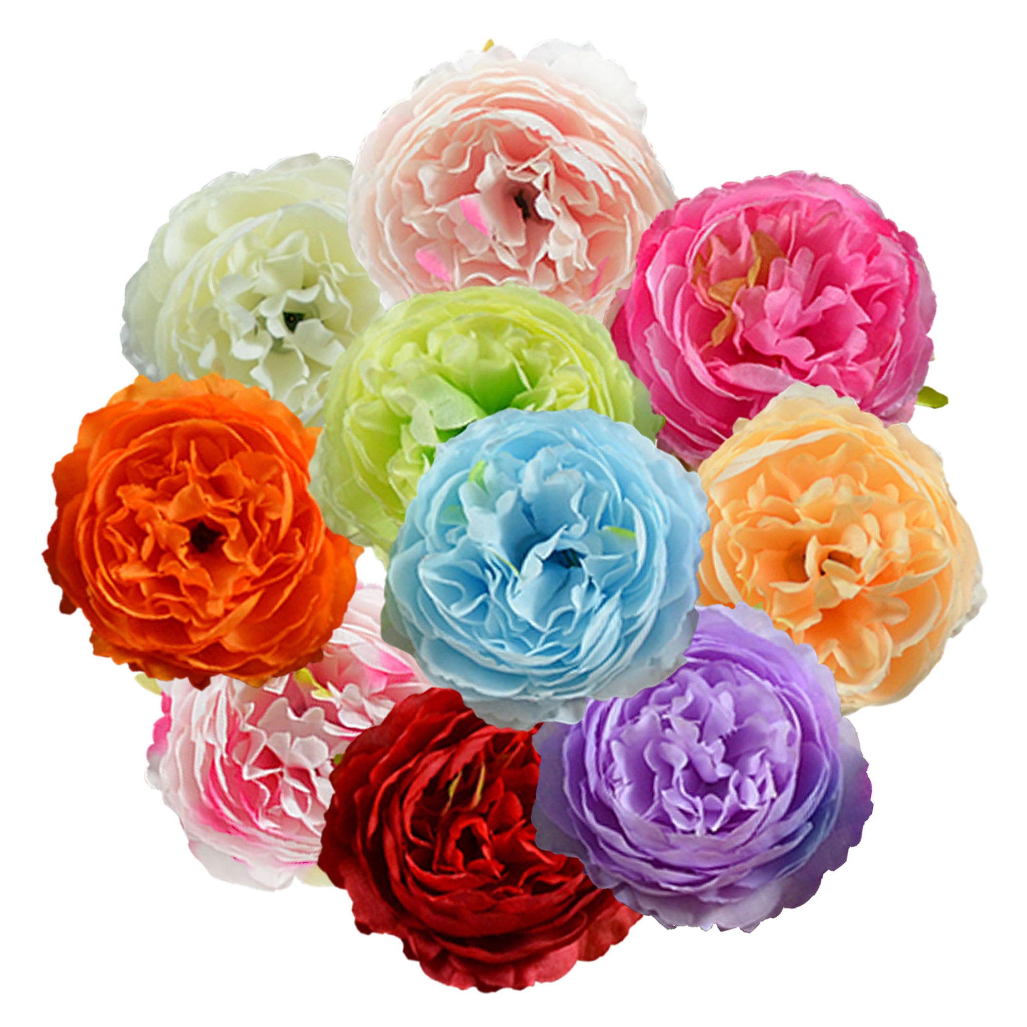 Bulk Fake Peony Flowers Wholesale Silk Peony 50pcs