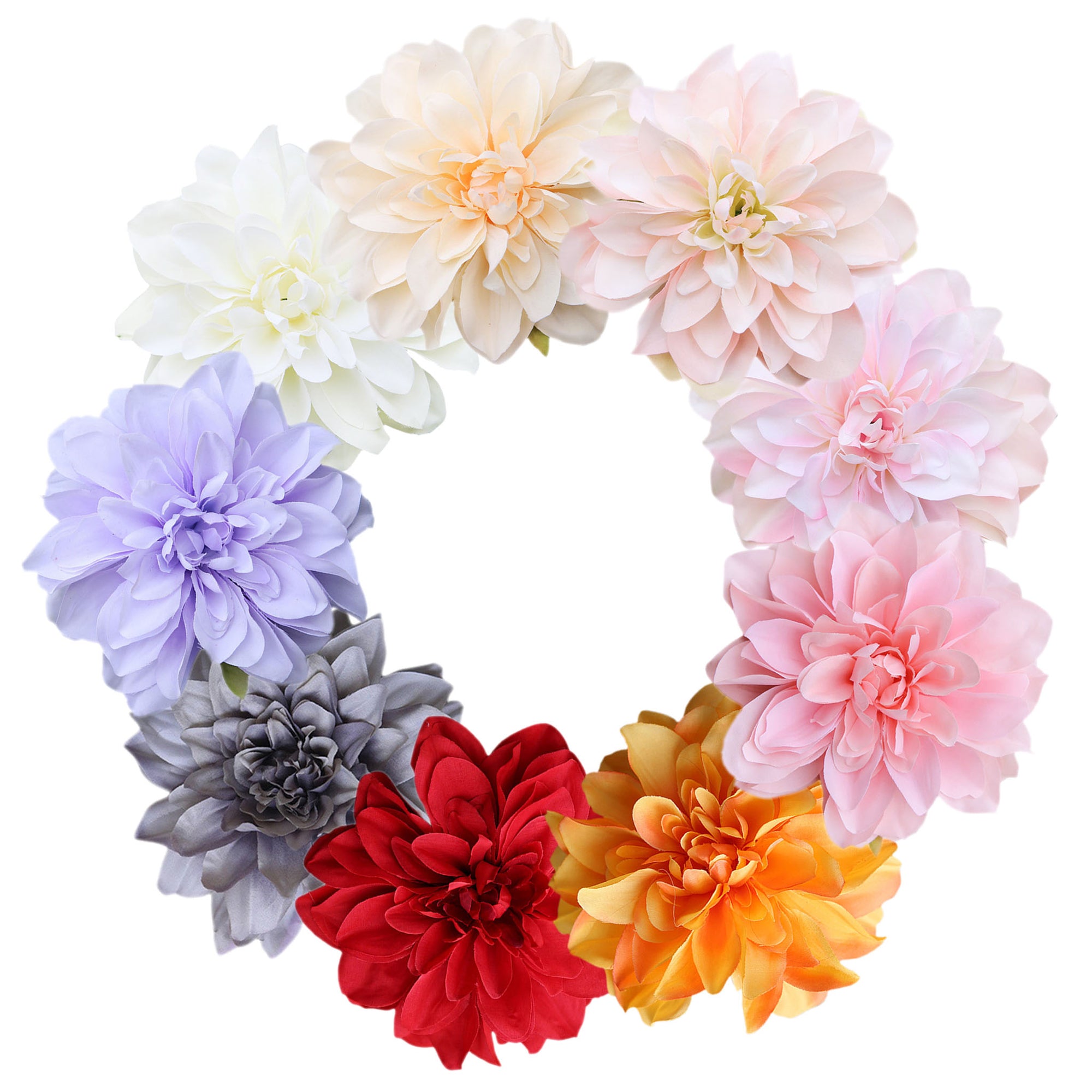 Artificial Silk Flower Large Dahlia
