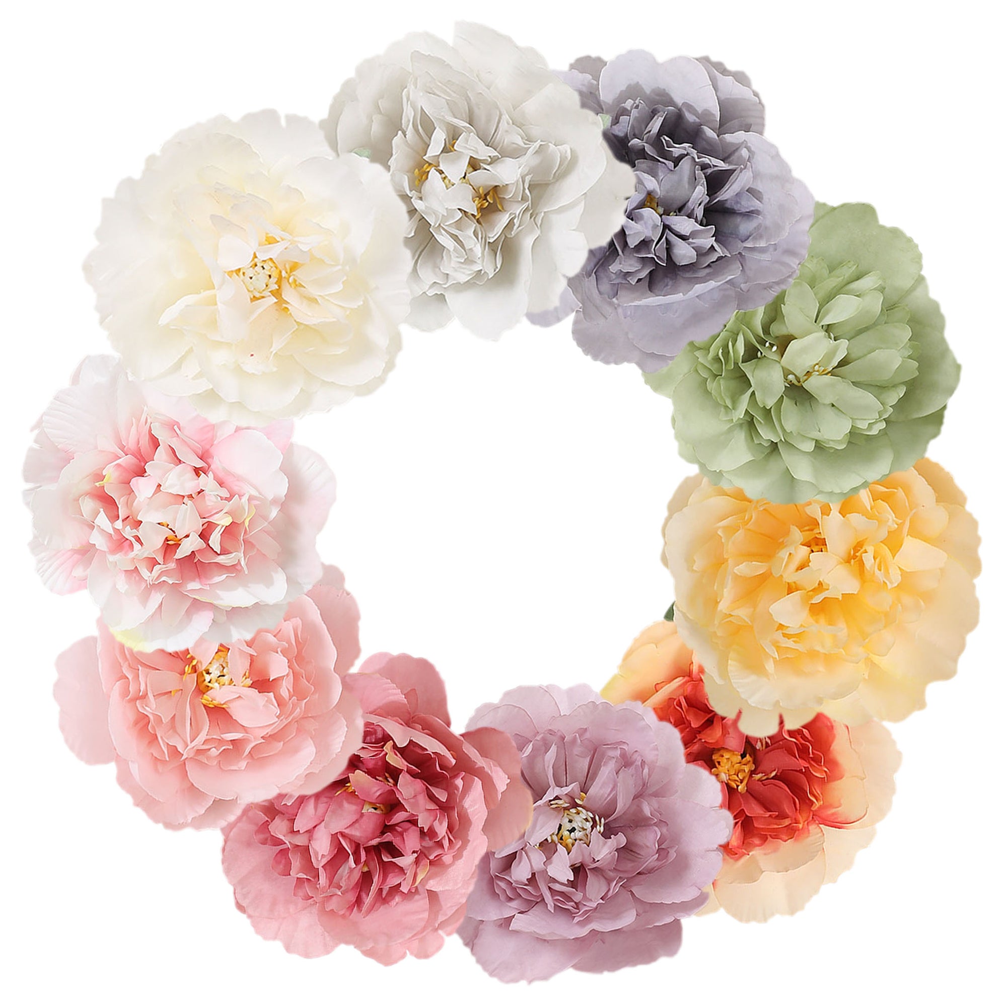Wholesale Peony Flowers Silk Flower Heads