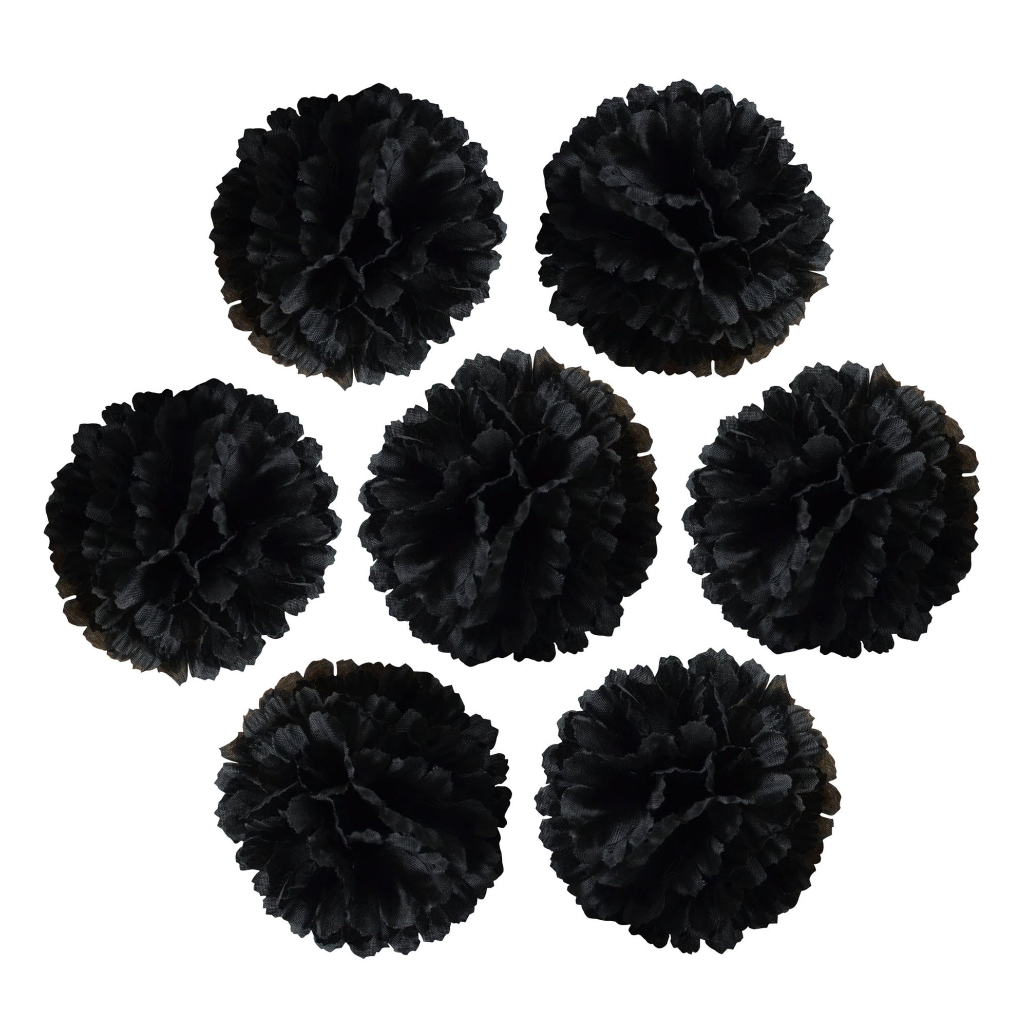 Silk Carnation Flowers Wholesale Bulk Fake Flower Heads 100 pcs