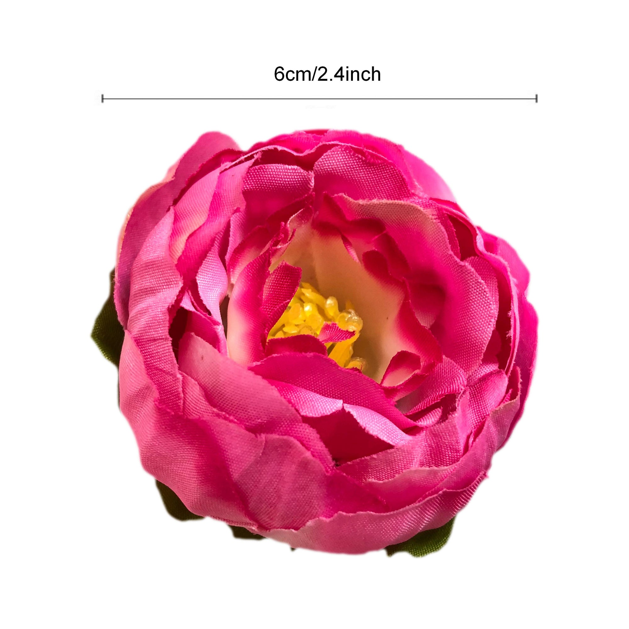 Small Silk Peony Flowers Peony Heads for Wedding Party