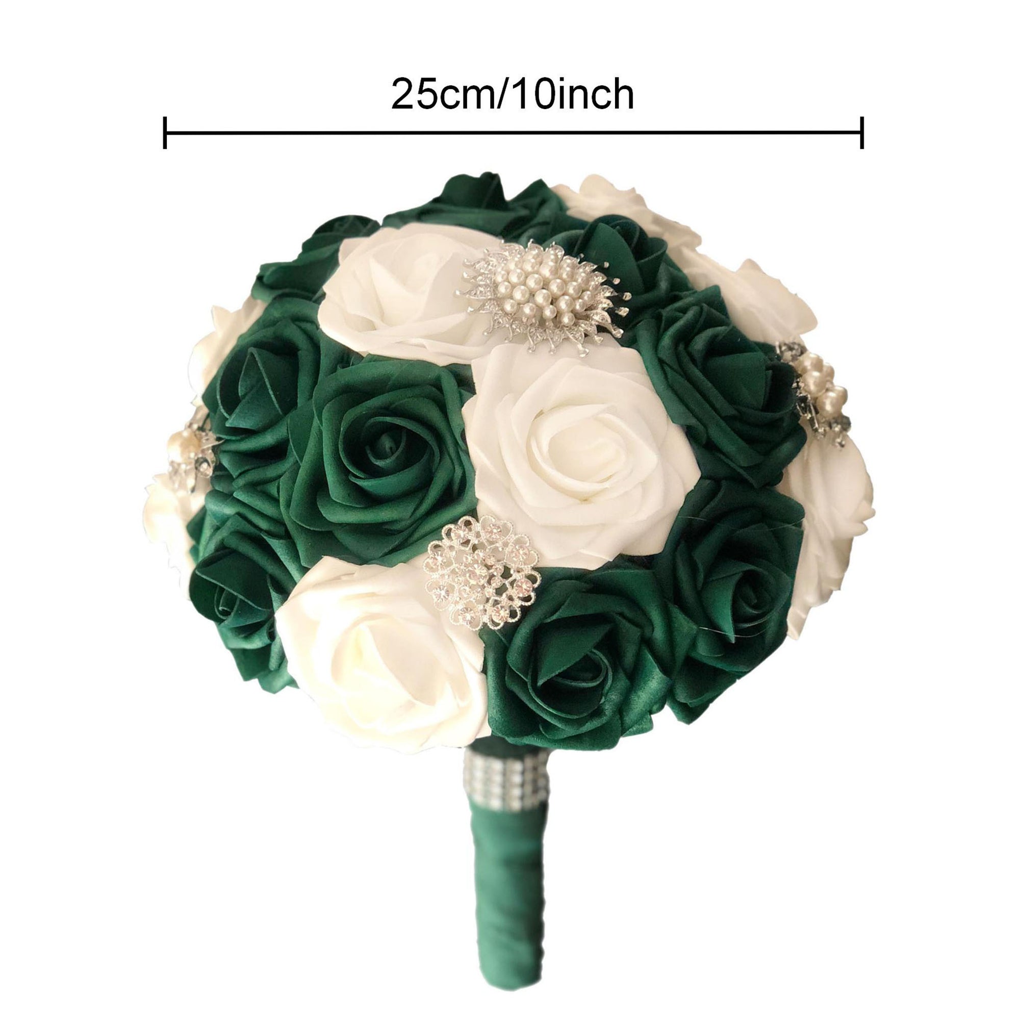 Emerald Green Wedding Bouquet Package
