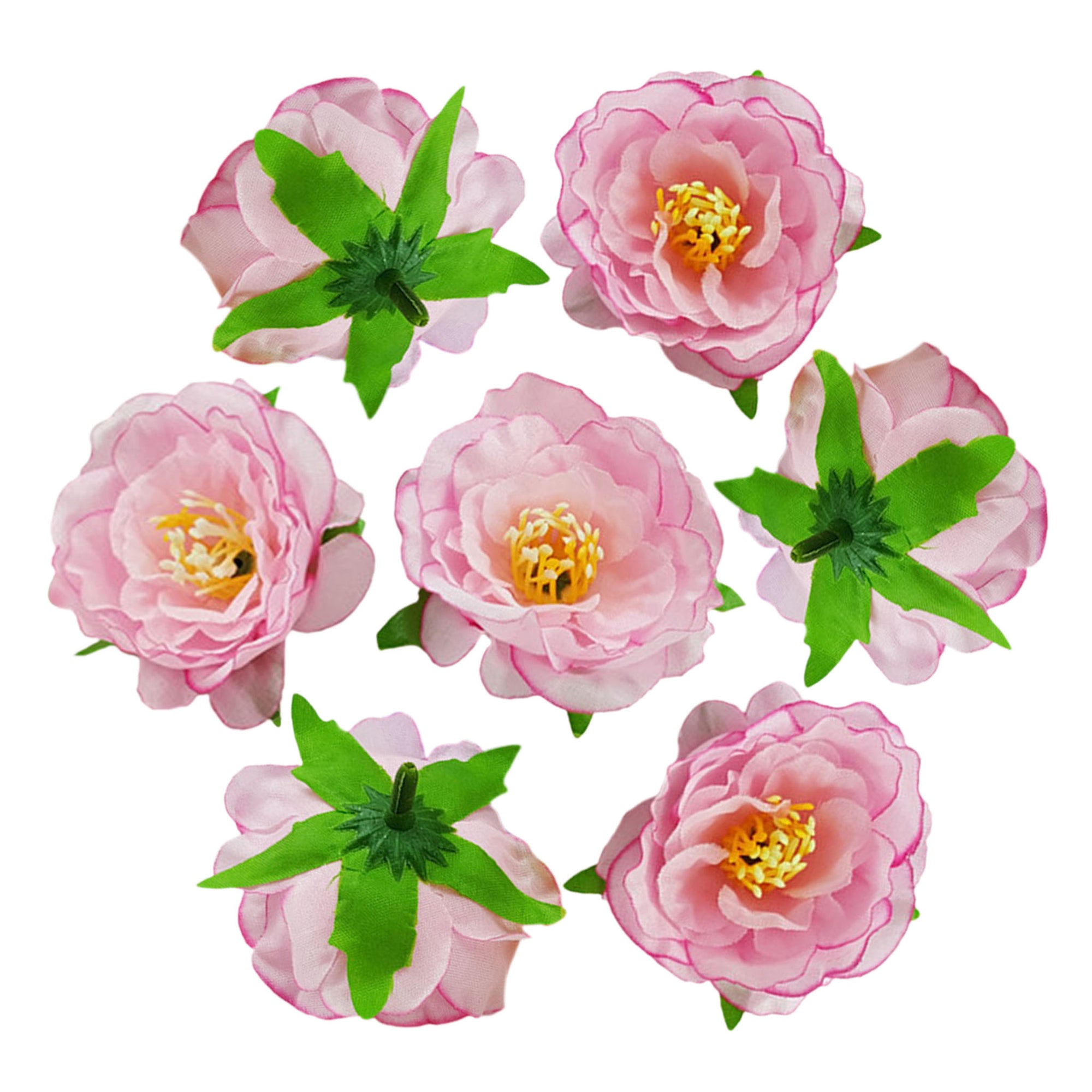 Small Silk Flowers 100 Bulk 2"
