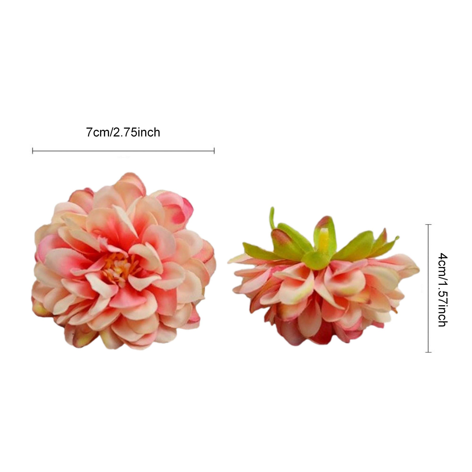 Silk Dahlia Bulk Artificial Flower Small Heads 7cm