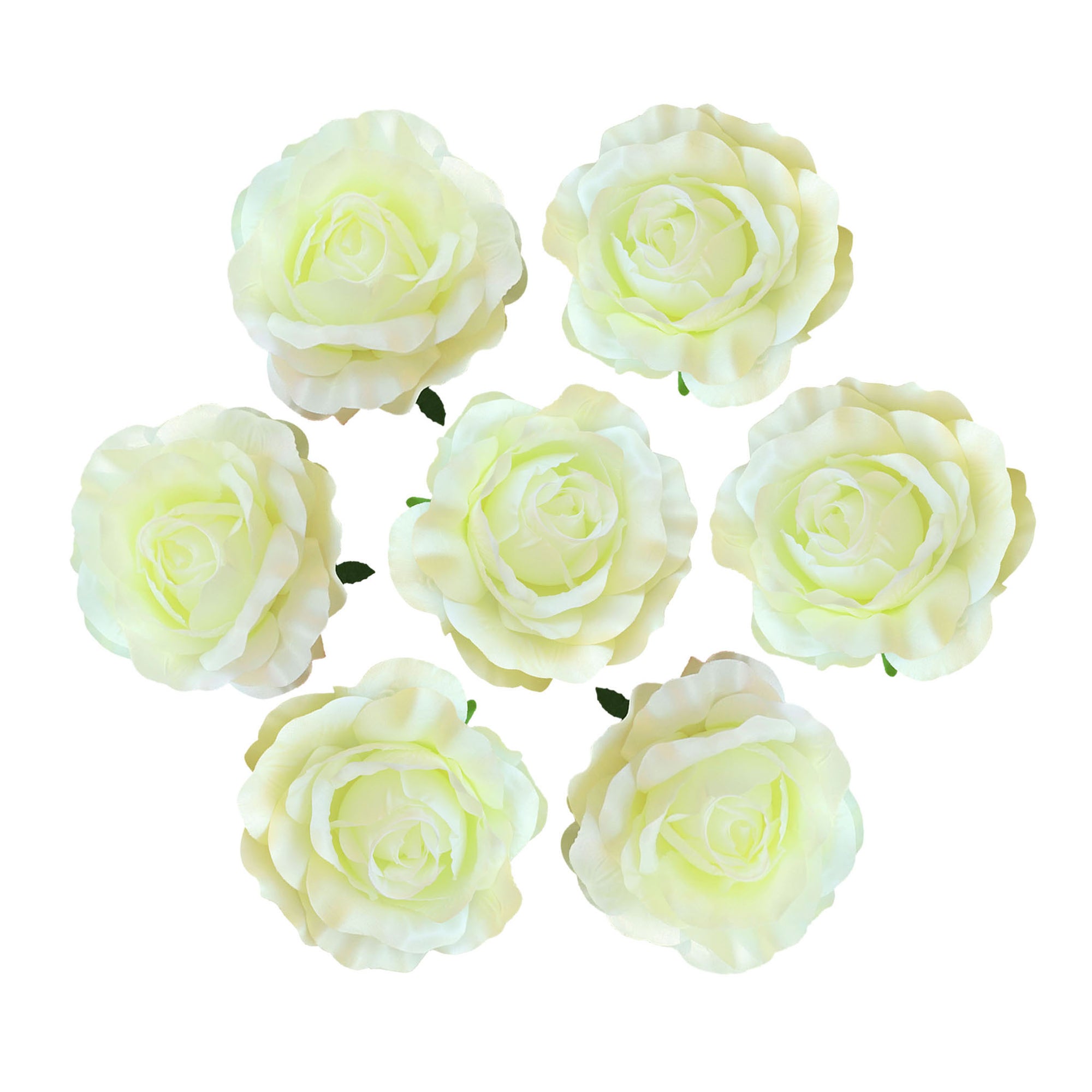 Extra Large Fake Silk Rose Heads 5 inches