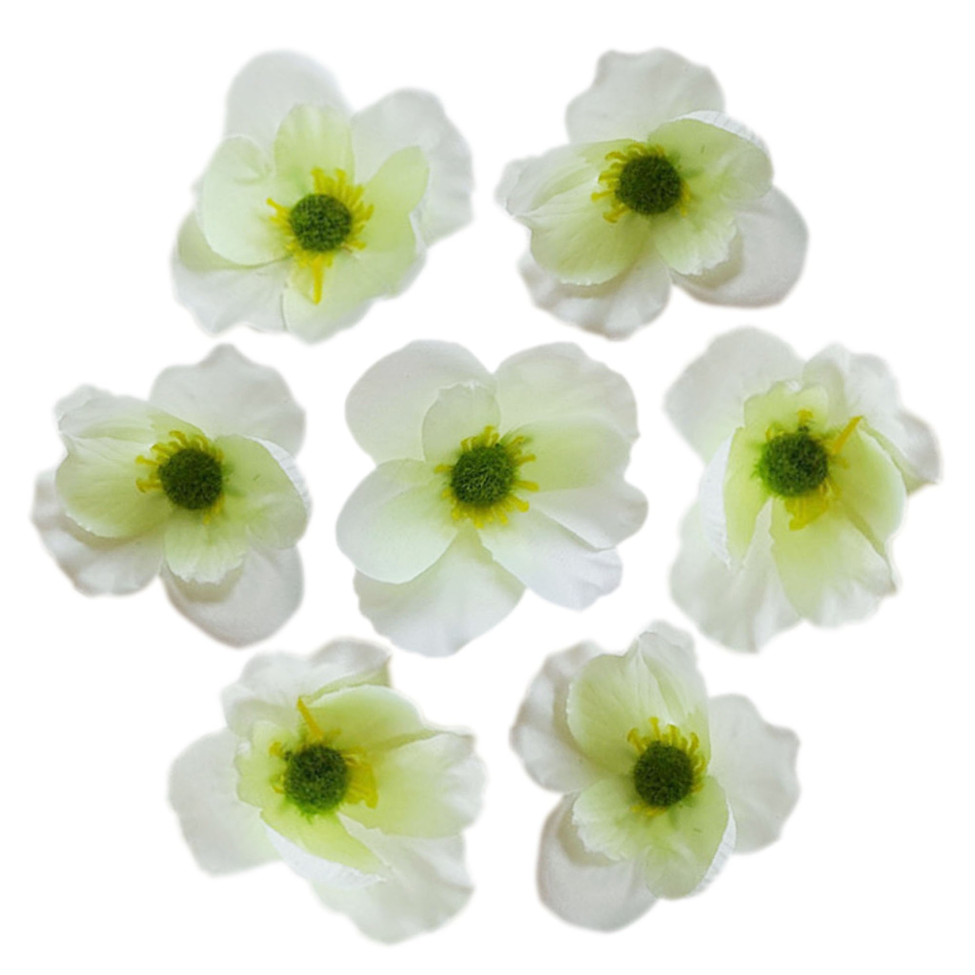 Silk Poppy Flowers Artificial Anemones