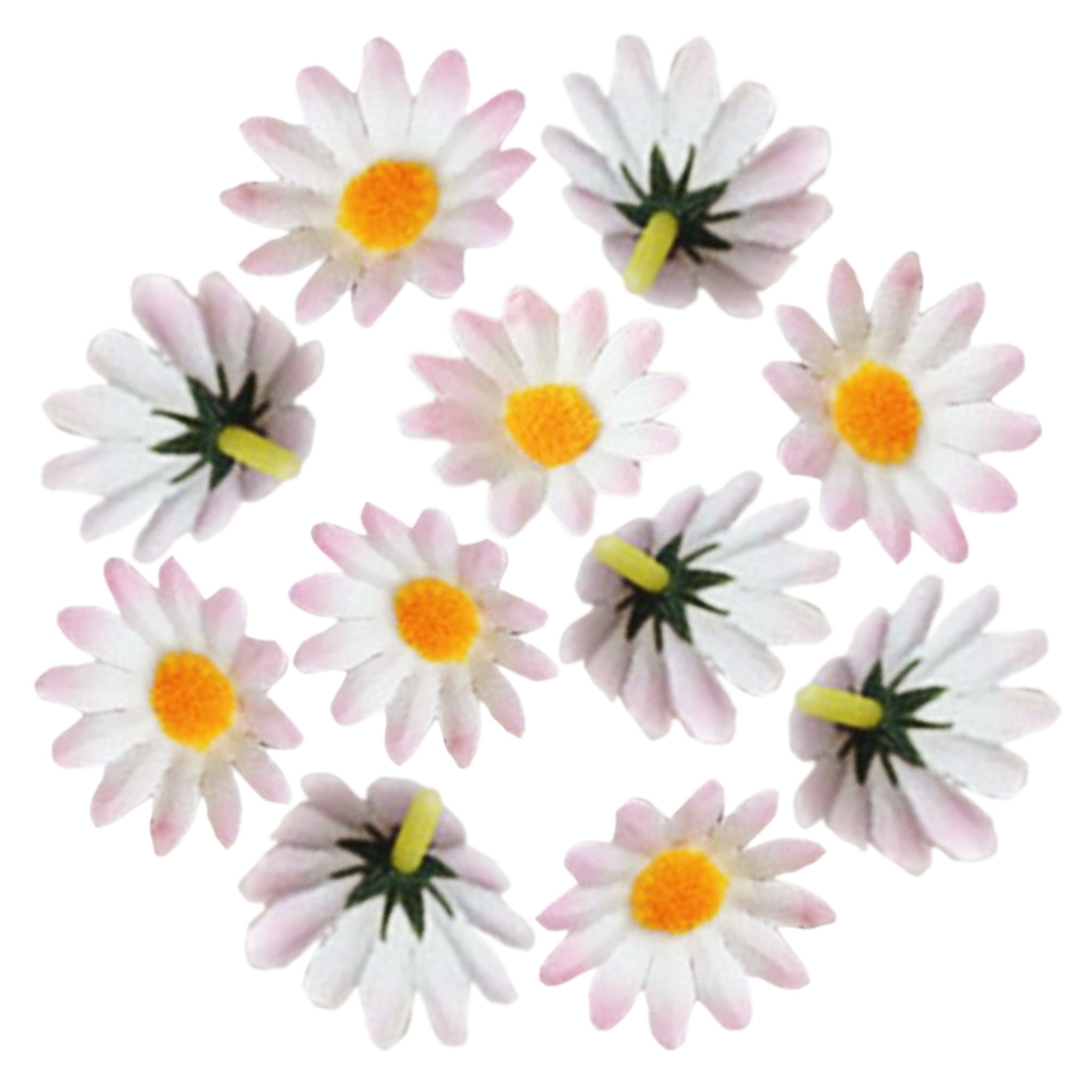 Silk Gerbera Daisy Mini Flowers 100pcs