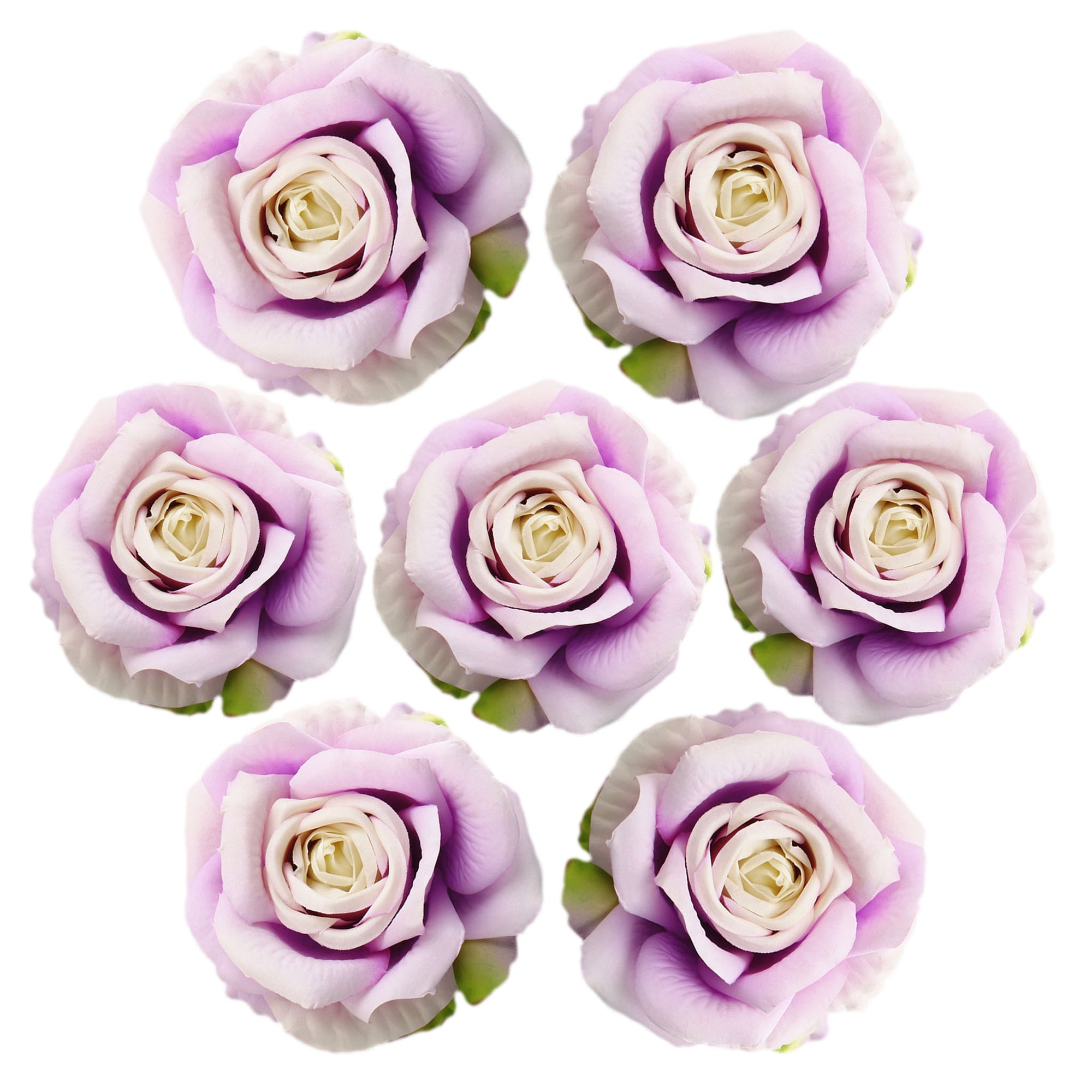 Large Silk Roses Bulk Artificial Flower Heads