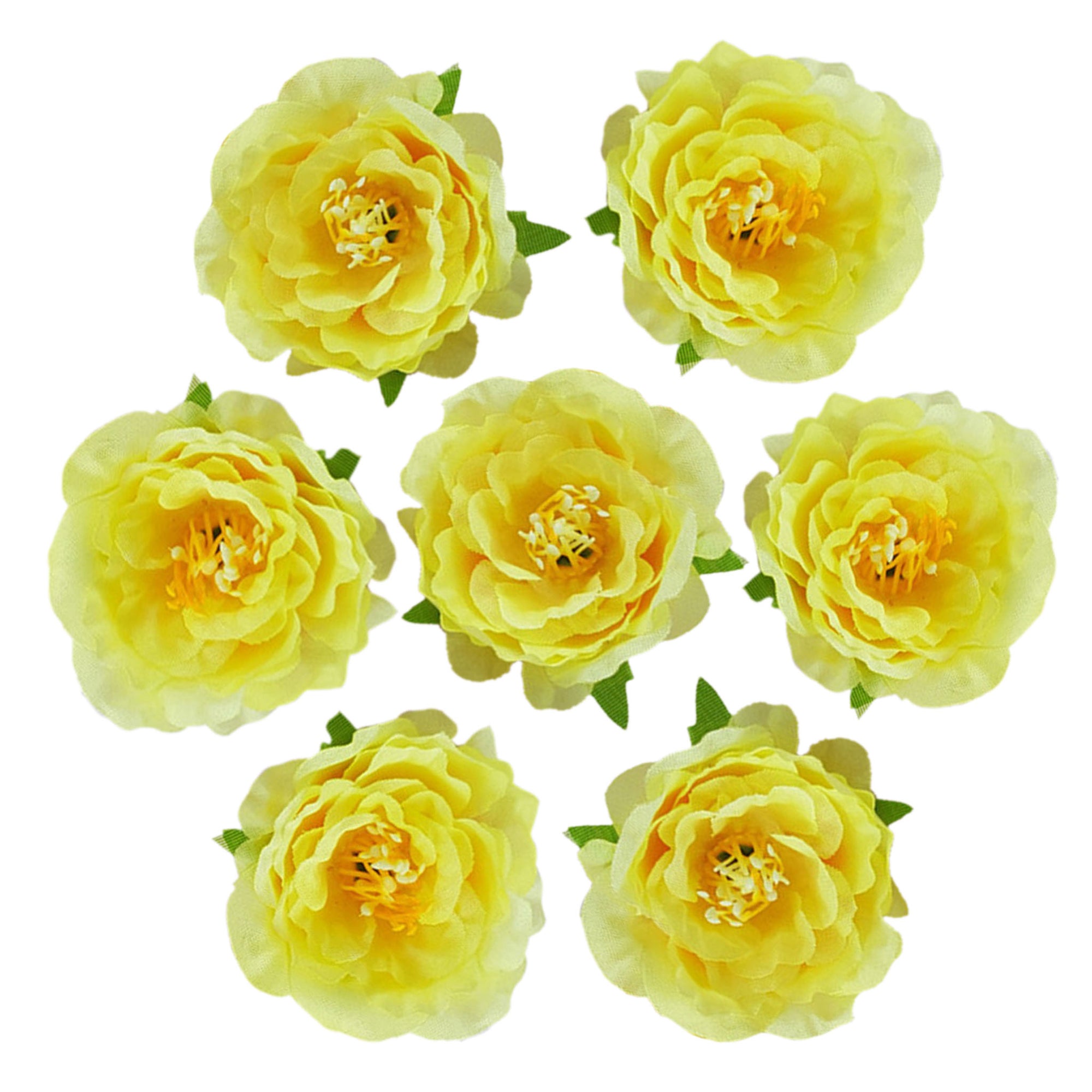 Small Silk Flowers 100 Bulk 2"