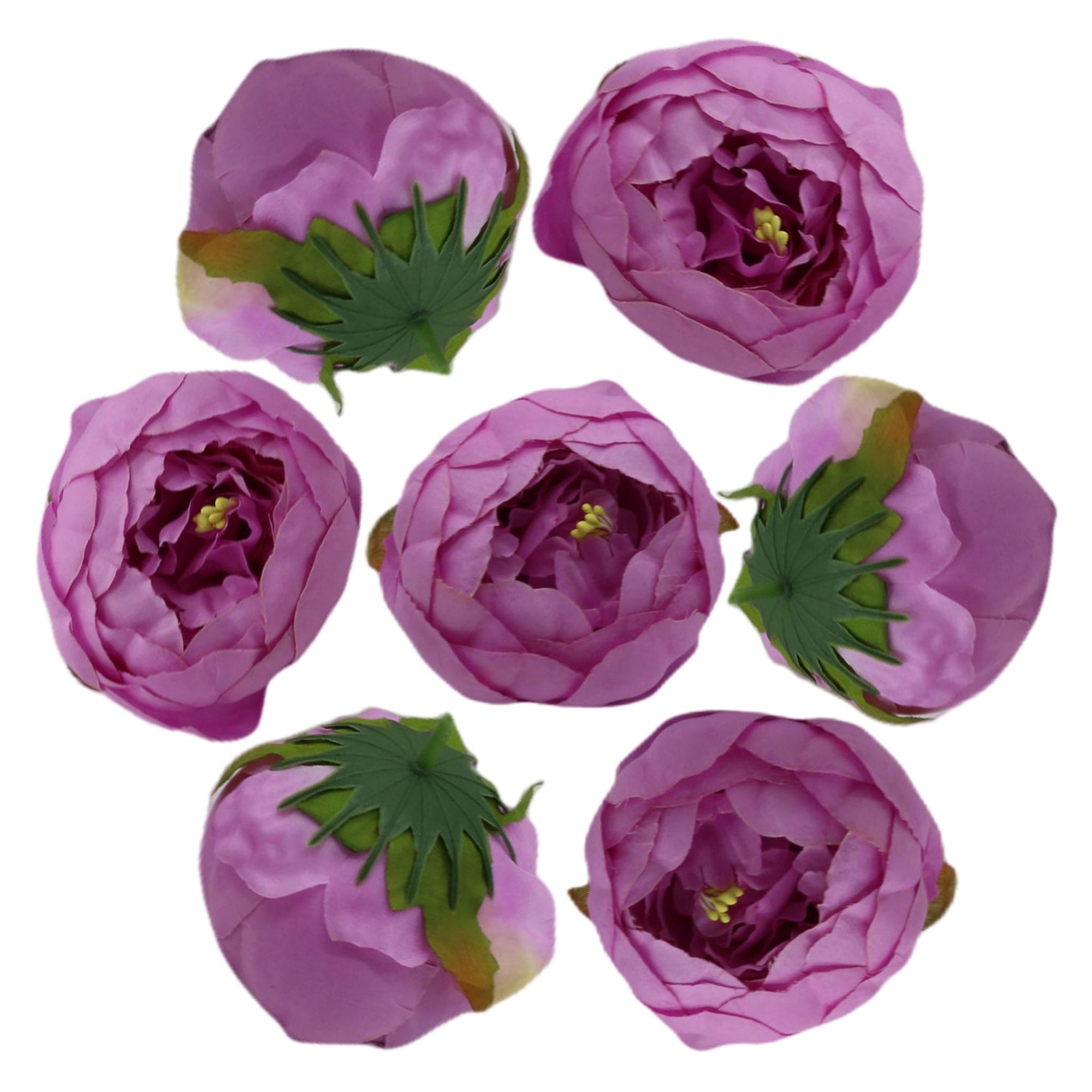 Bulk Fake Flowers Silk Peony Blooms for Flower Wall DIY