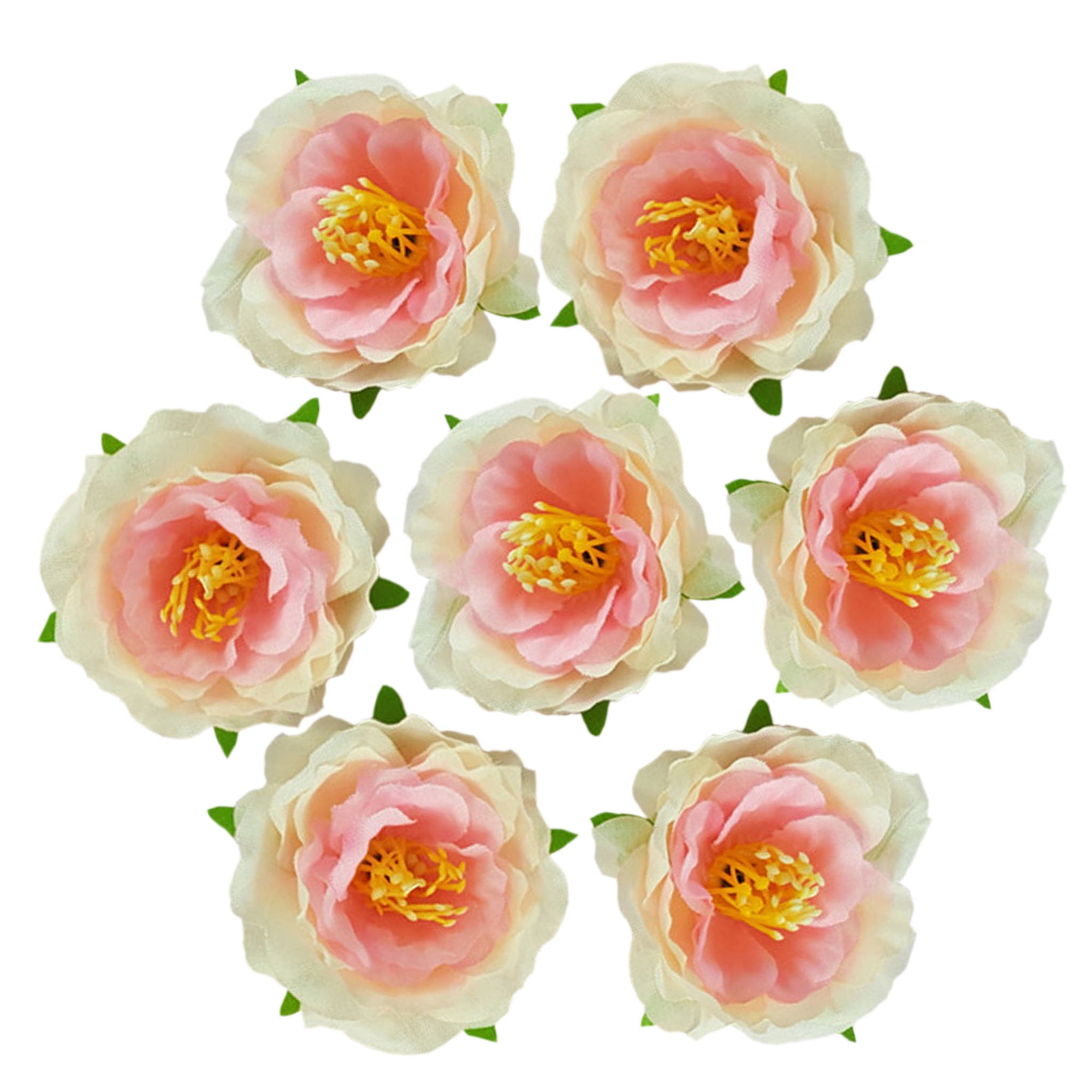 Small Silk Flowers 100 Bulk 2"