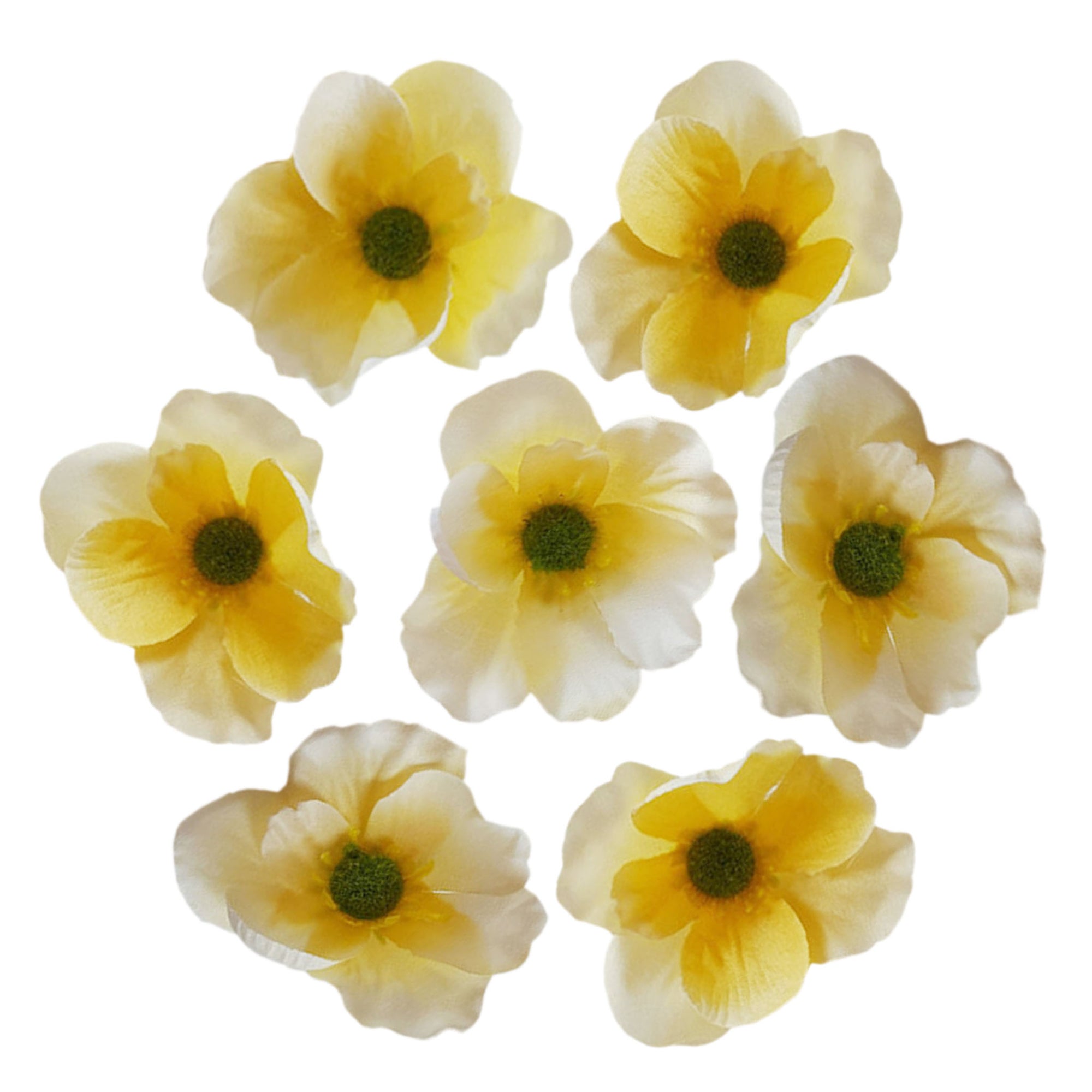 Silk Poppy Flowers Artificial Anemones
