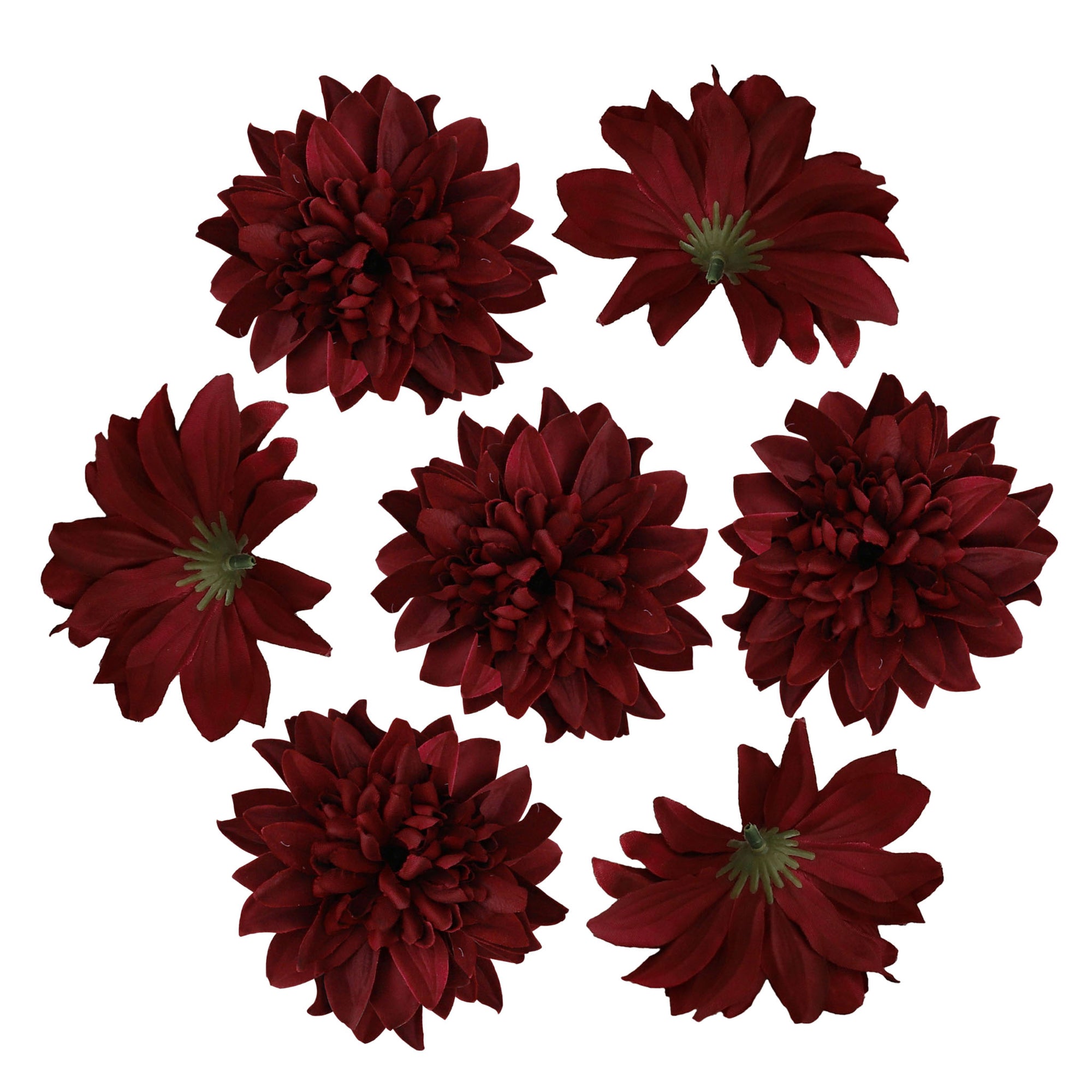 Artificial Dahlia Flowers Heads 4"