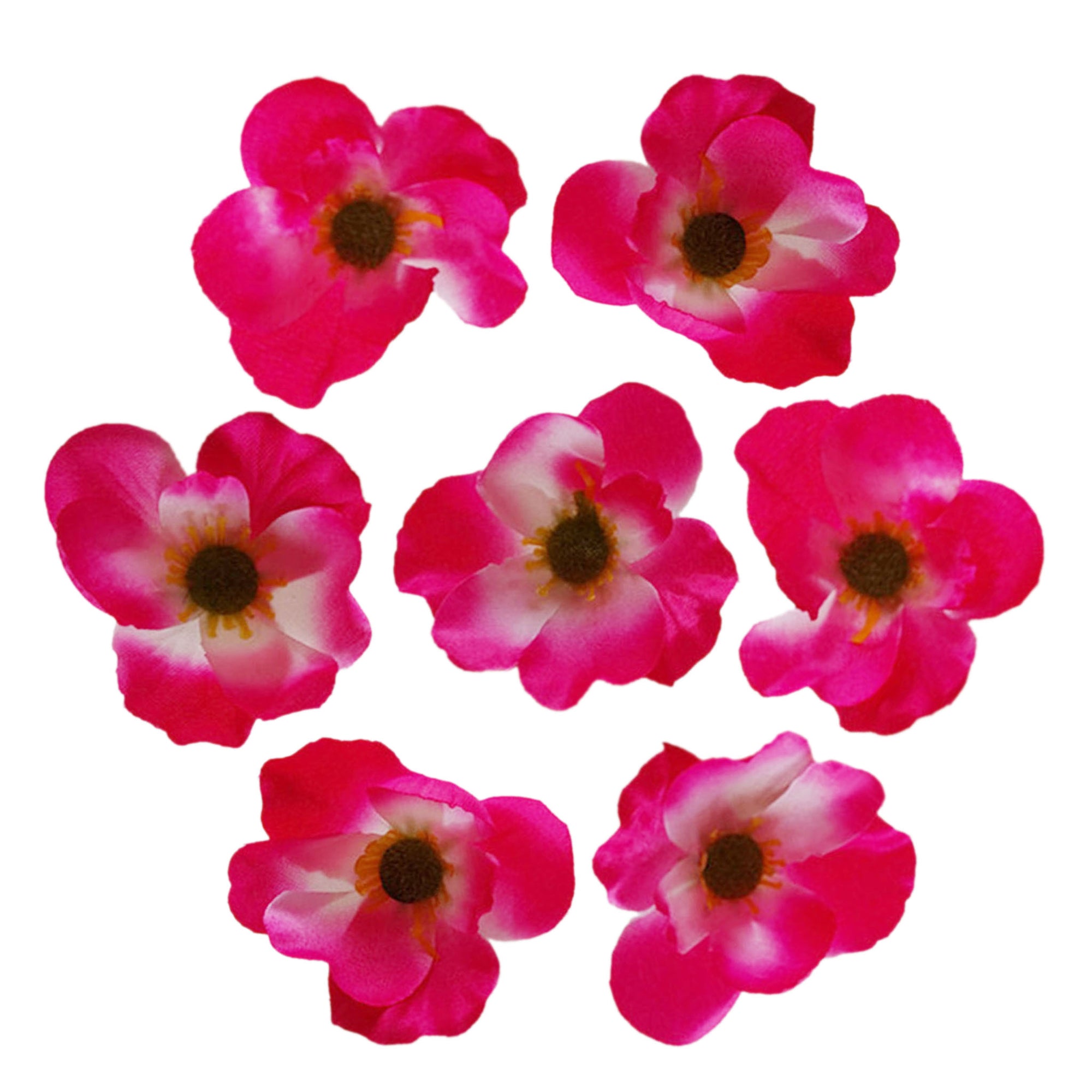 Silk Poppy Flowers Artificial Anemones