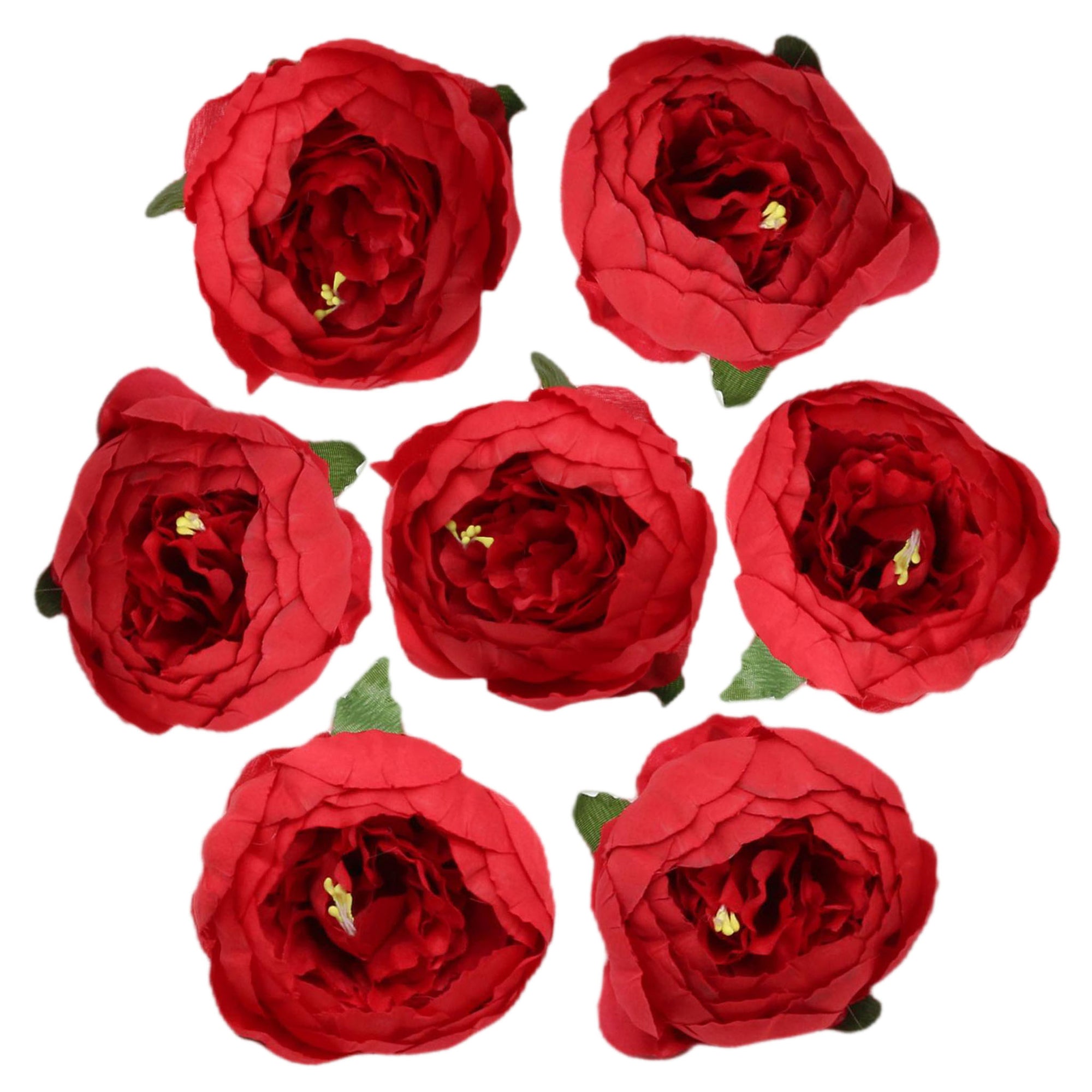 Bulk Fake Flowers Silk Peony Blooms for Flower Wall DIY