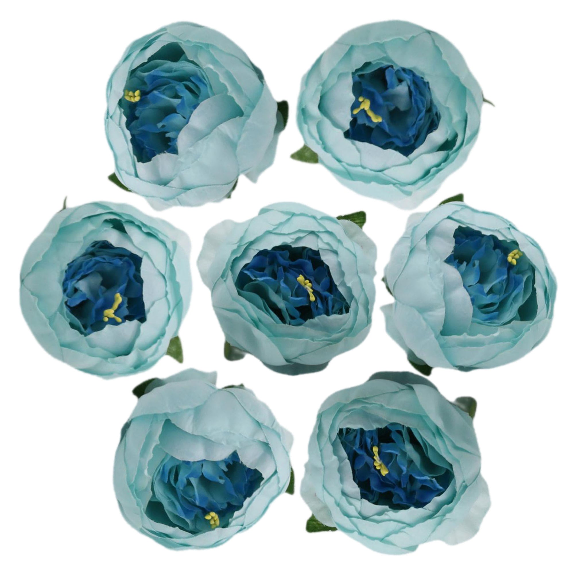 Bulk Fake Flowers Silk Peony Blooms for Flower Wall DIY