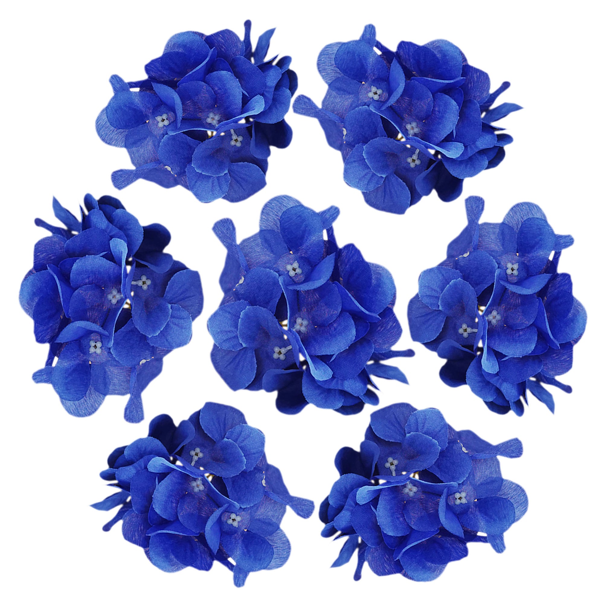 Silk Hydrangea Artificial Hydrangea 20 Flowers for Crafts Cake Topper Backdrops