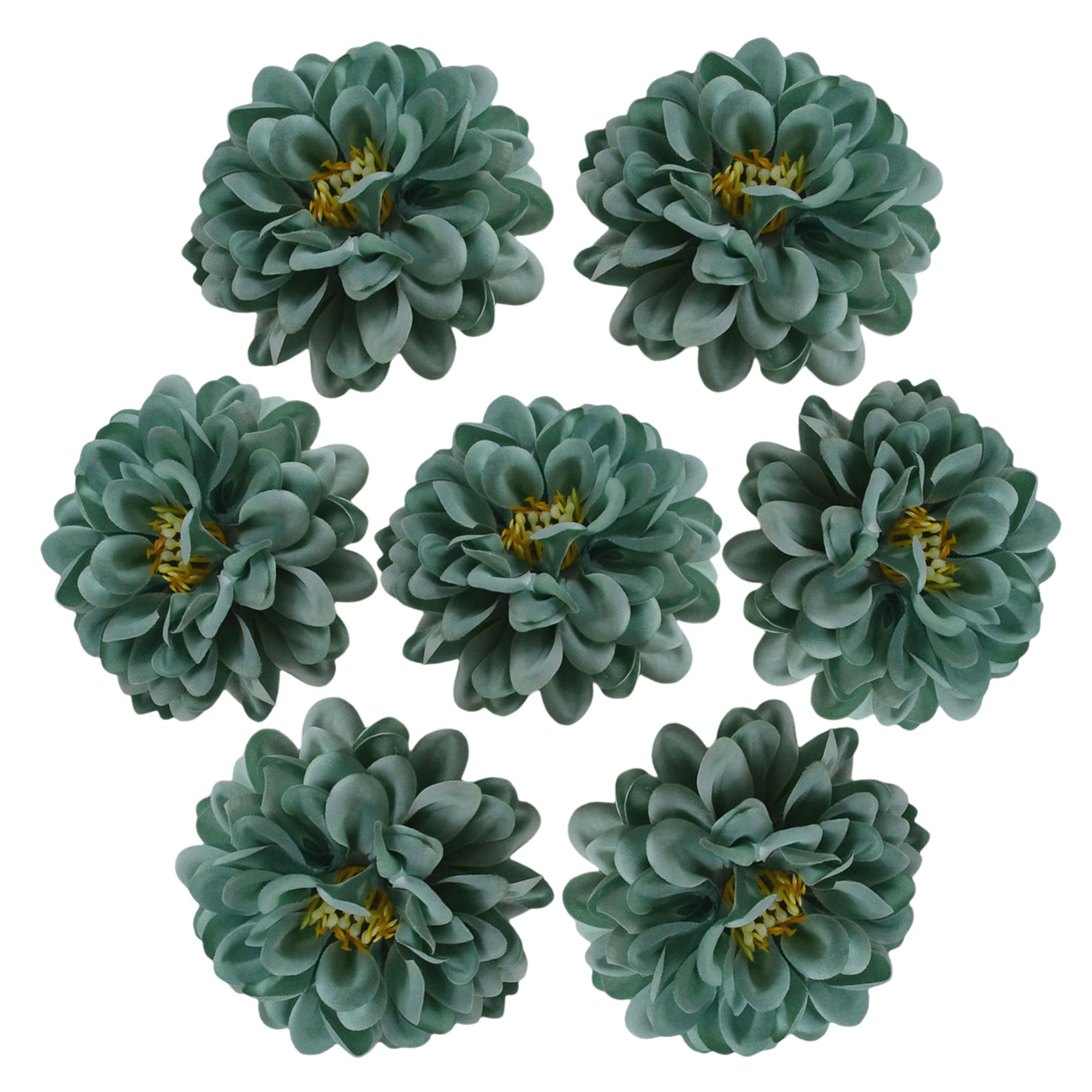 Silk Dahlia Bulk Artificial Flower Small Heads 7cm