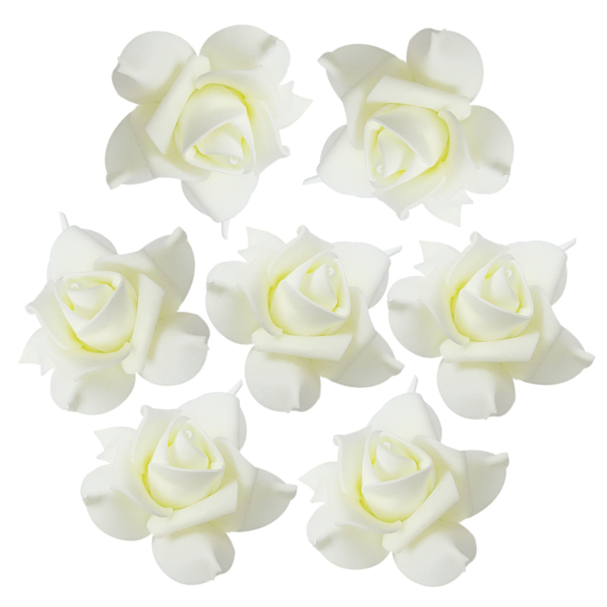 Bulk Flowers Heads Artificial Roses Wholesale 100 pcs for DIY Flower Balls