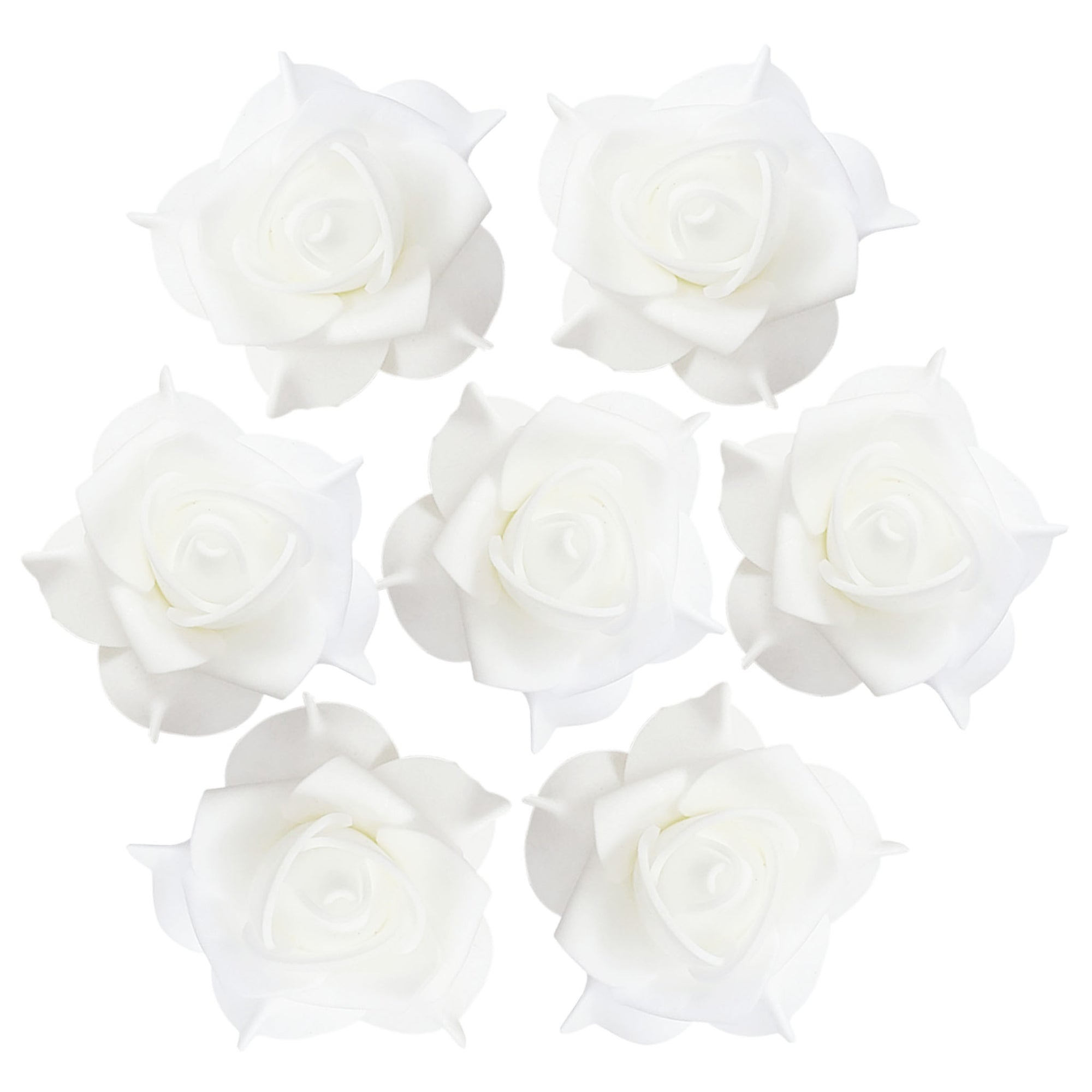 Bulk Flowers Heads Artificial Roses Wholesale 100 pcs for DIY Flower Balls