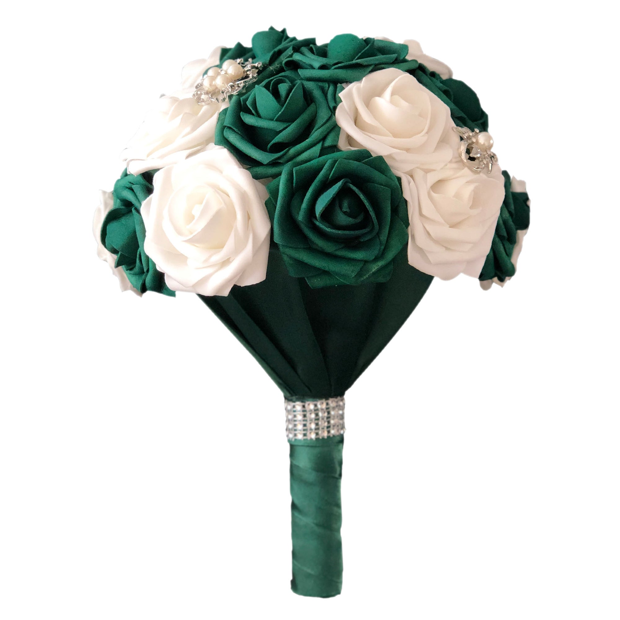 Emerald Green Wedding Bouquet Package