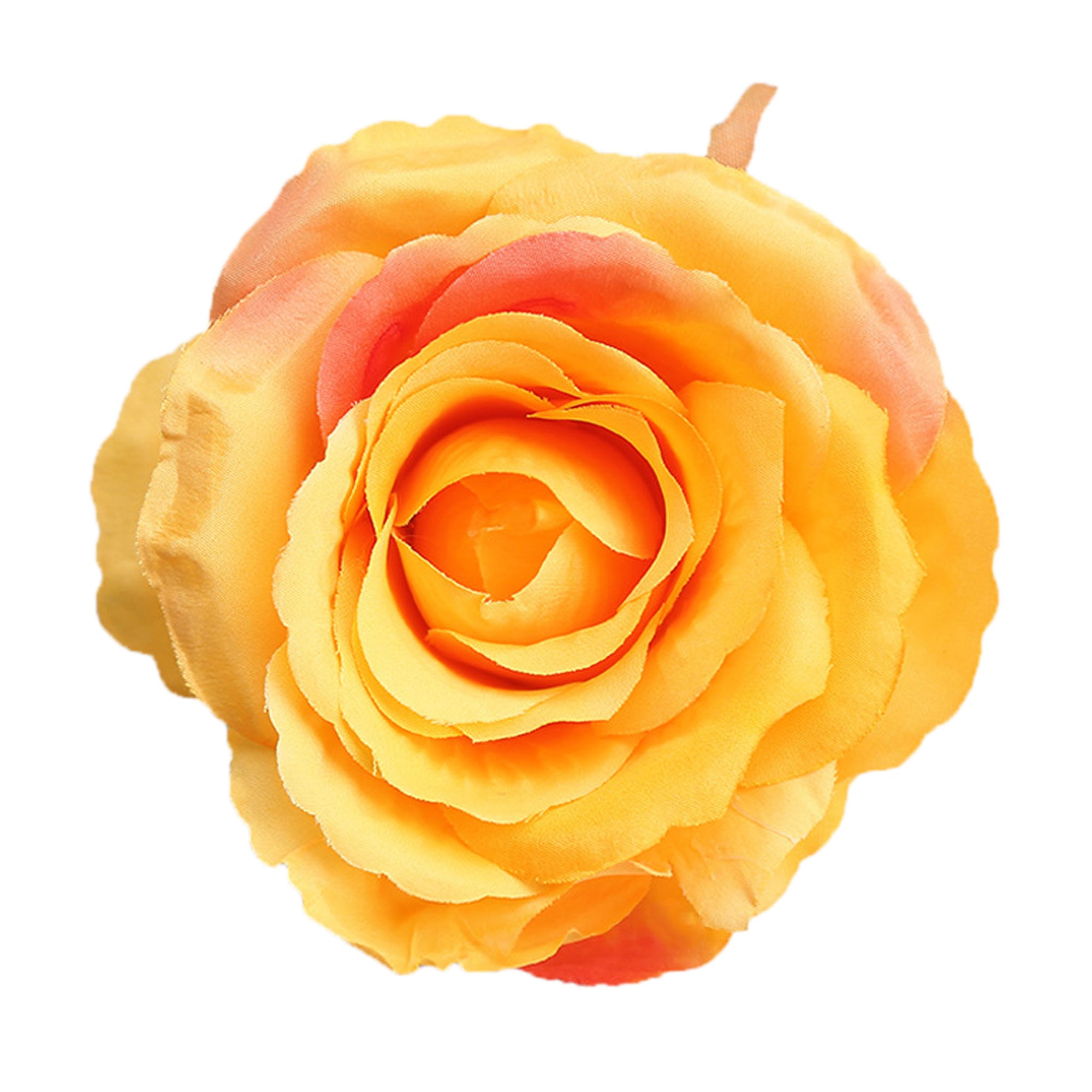 Bulk Big Silk Rose Flower Heads 4.3 inch
