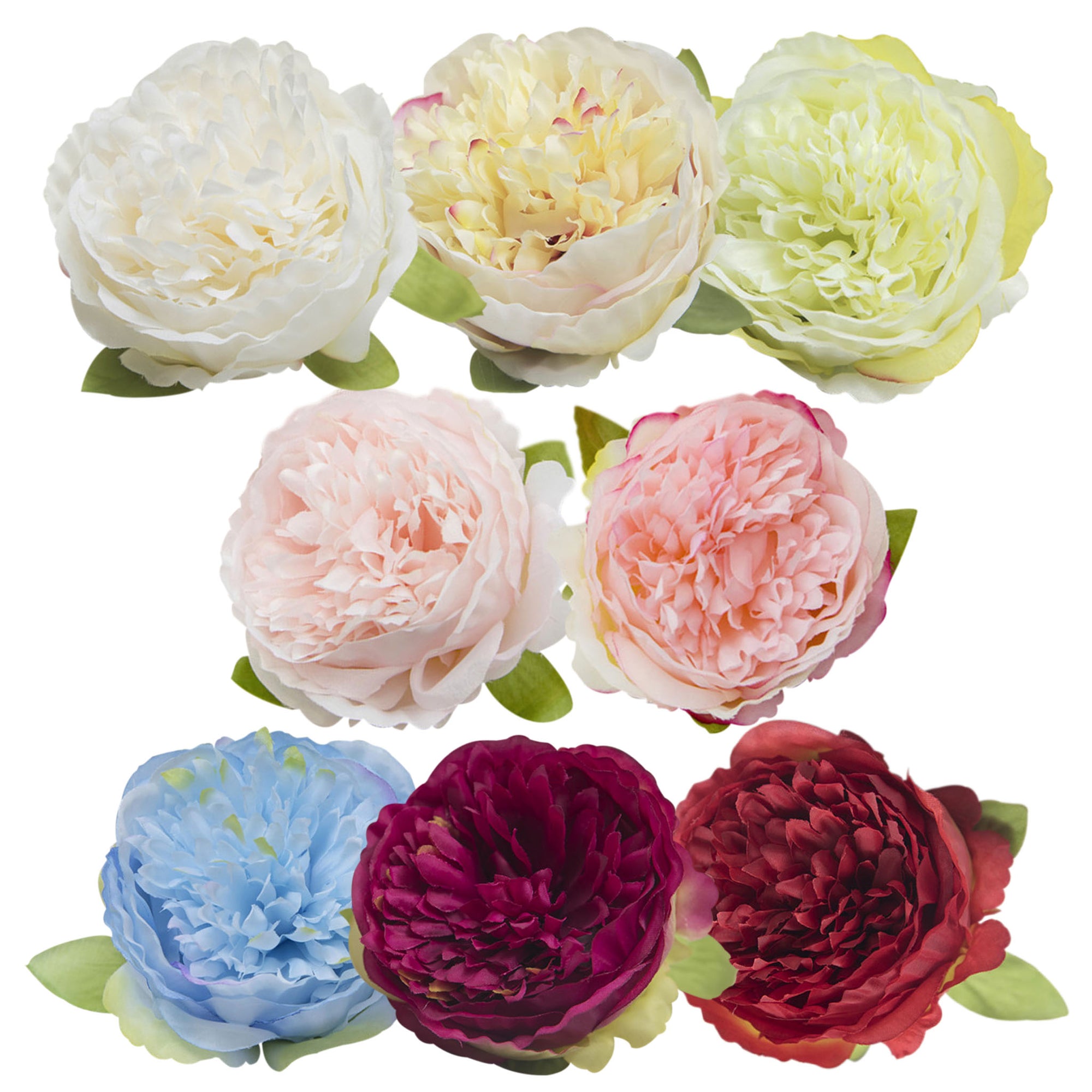 Wholesale Silk Peony Flower Heads Bulk Peonies