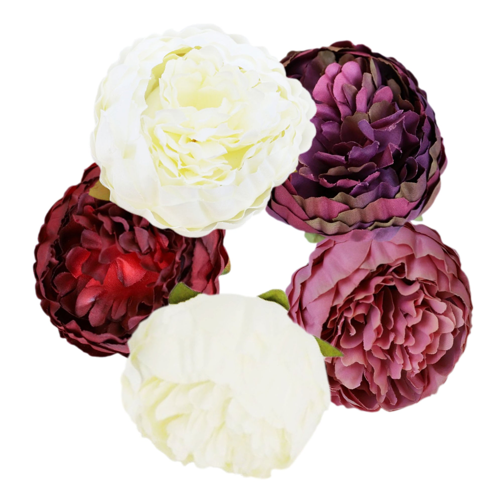 Wholesale Silk Peony Flower Heads Bulk Flowers