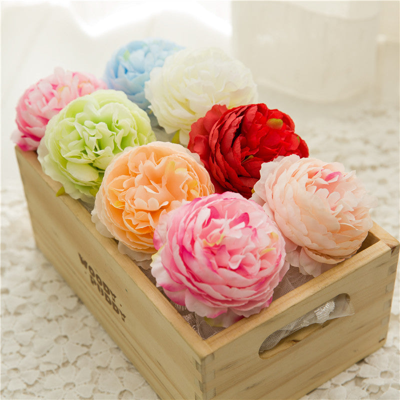 Bulk Fake Peony Flowers Wholesale Silk Peony 50pcs
