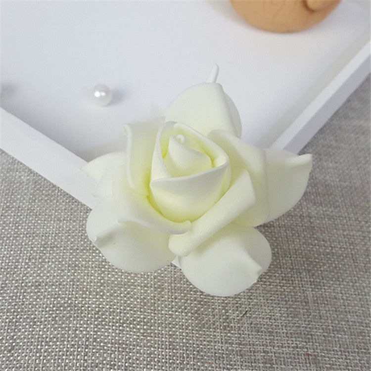 Bulk Flowers Heads Artificial Roses Wholesale 100 pcs for DIY Flower Balls