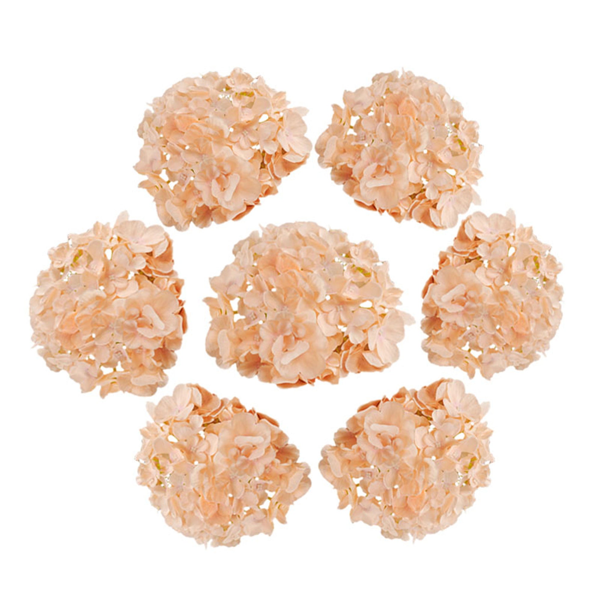 Large Silk Hydrangea Flower Heads 14 Colors