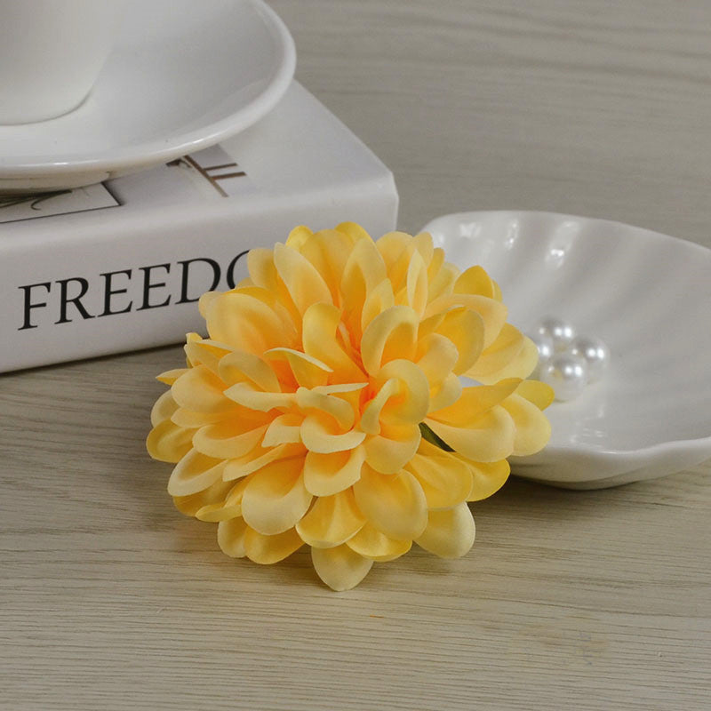 Silk Dahlia Bulk Artificial Flower Small Heads 7cm
