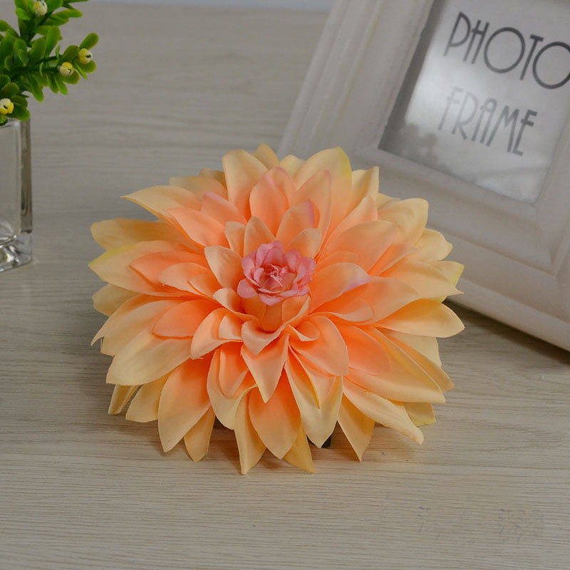 50 Bulk Silk Dahlia Flowers 5.1"
